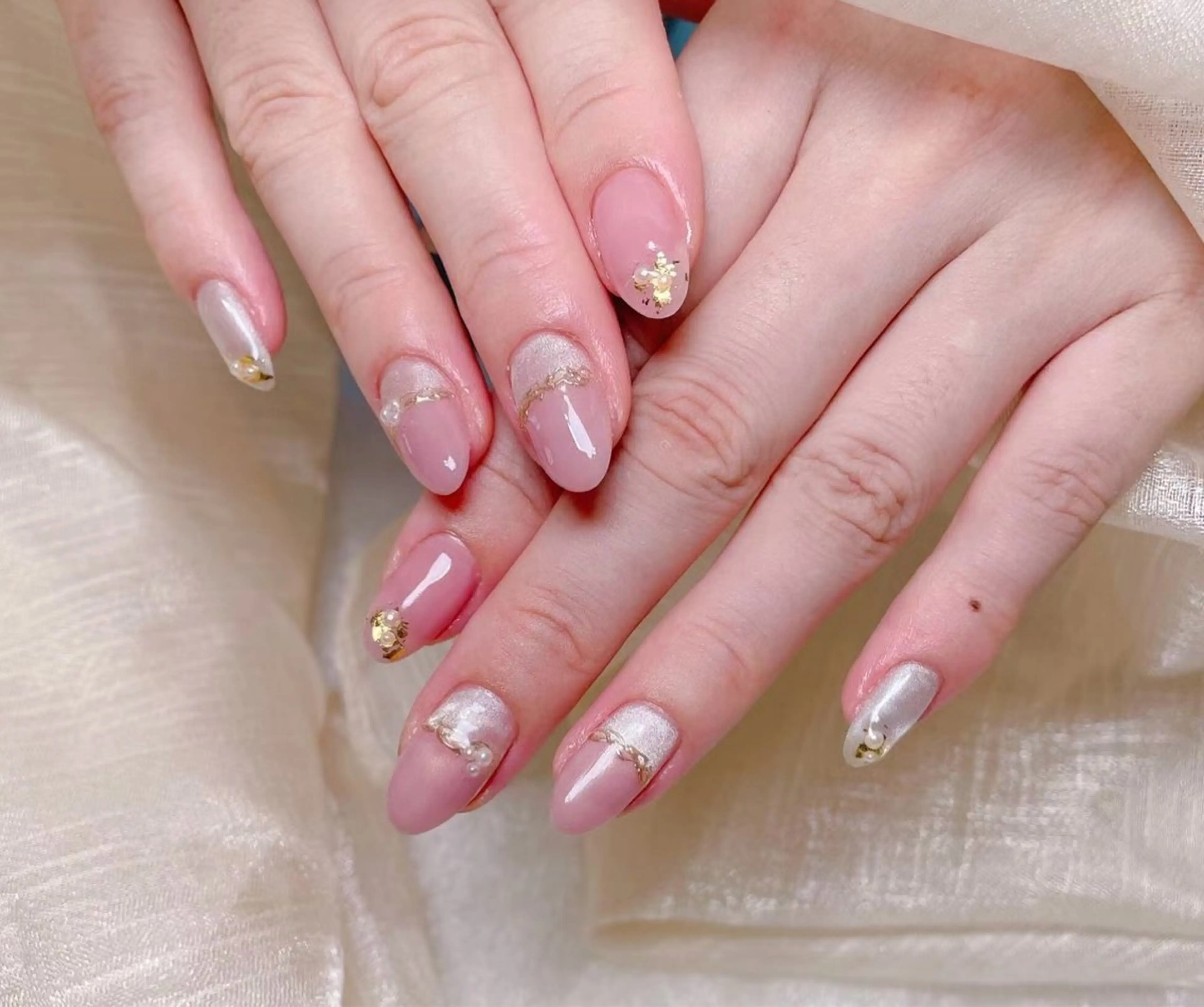 ネイル ハンドネイル ╹◡╹Mimoミモ Eye&Nailのマツエク・マツパデザイン