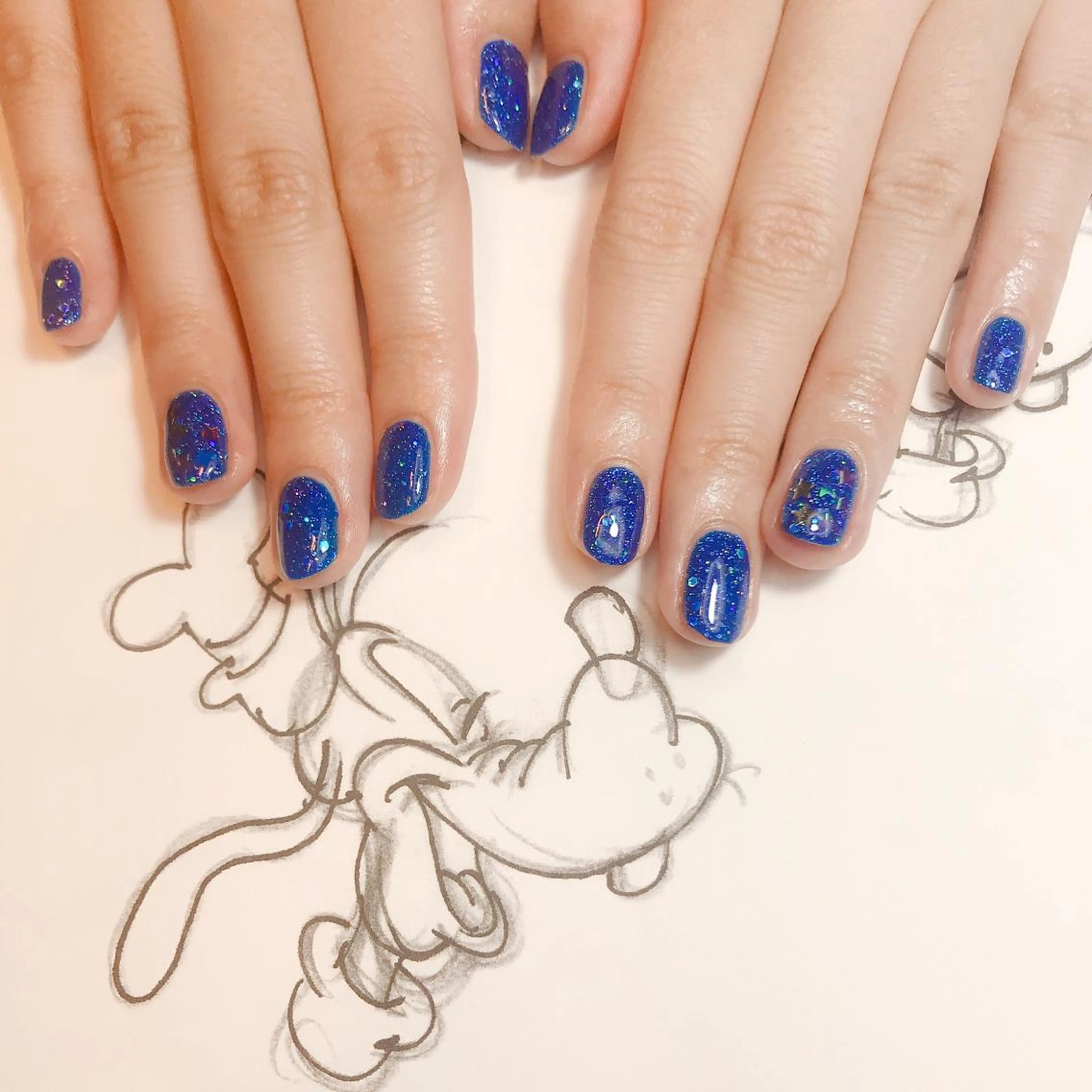 ネイル ホログラムネイル owlnail /持込みデザイン専門のネイルデザイン