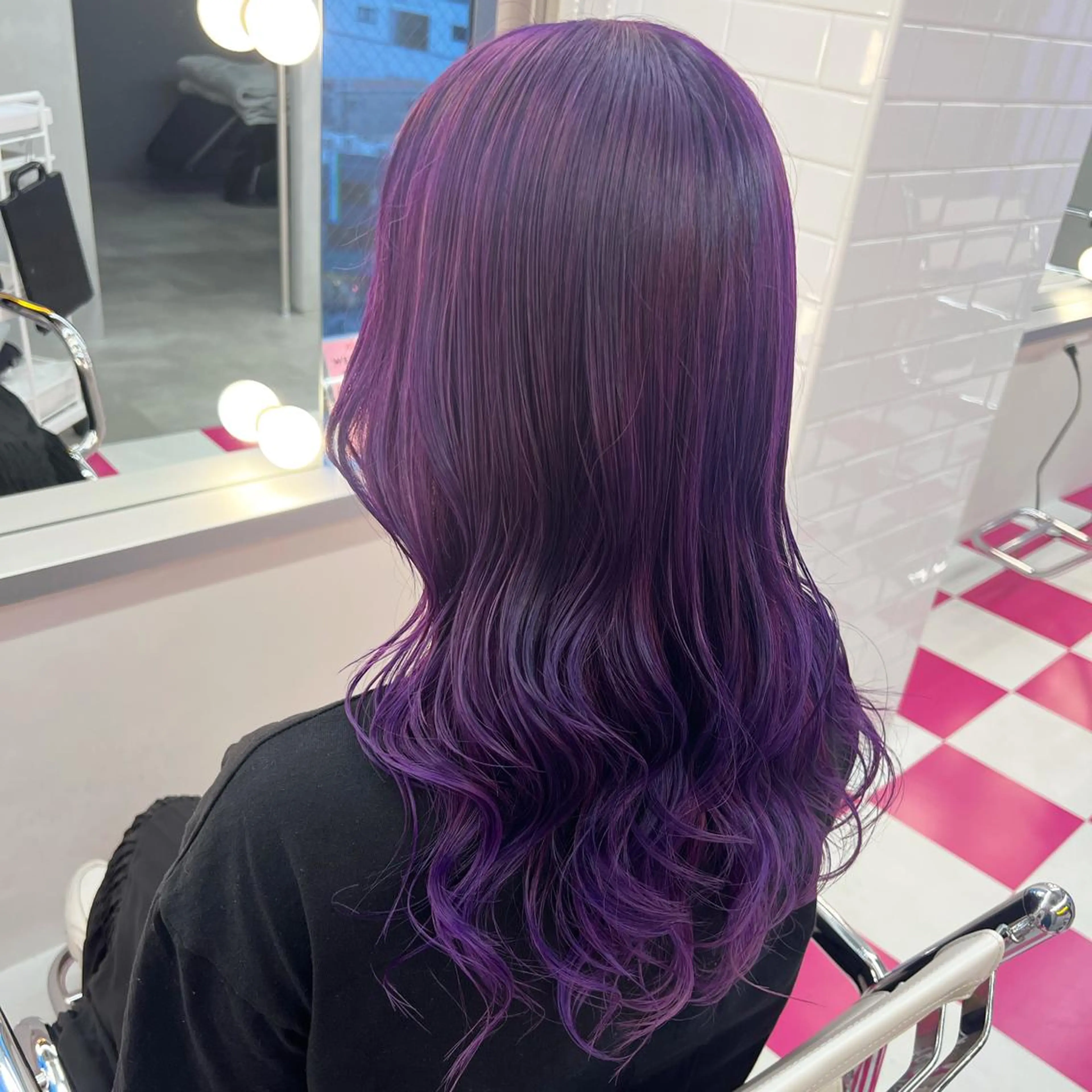 ロング カラー ヘアカラー トリートメント ELU.☁️ ARIのヘアスタイル