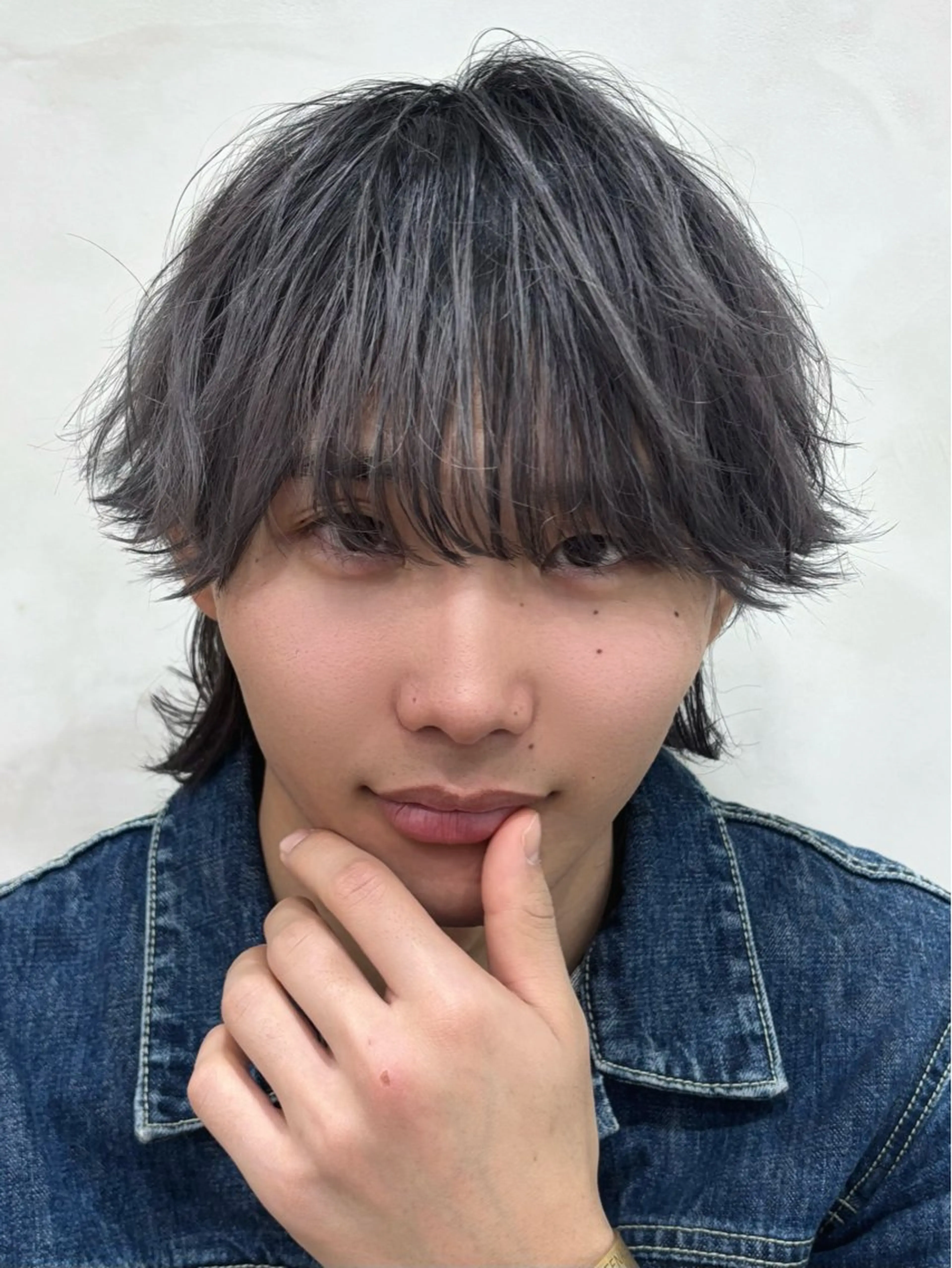 ショート メンズ マッシュ パーマ職人DAIKI ツイスパ/波巻きのヘアスタイル