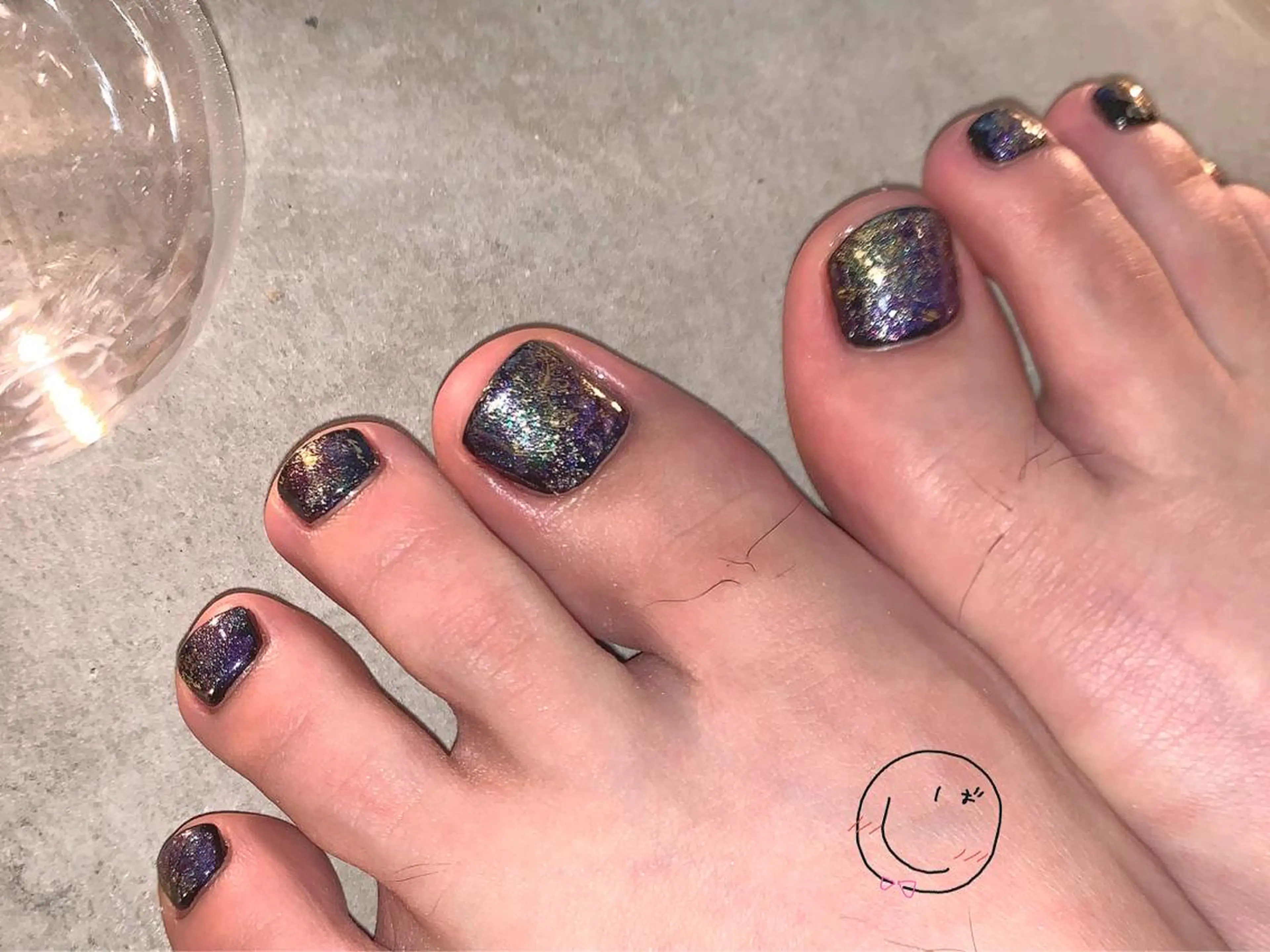 ネイル フットネイル メンズネイル chik shibaのネイルデザイン