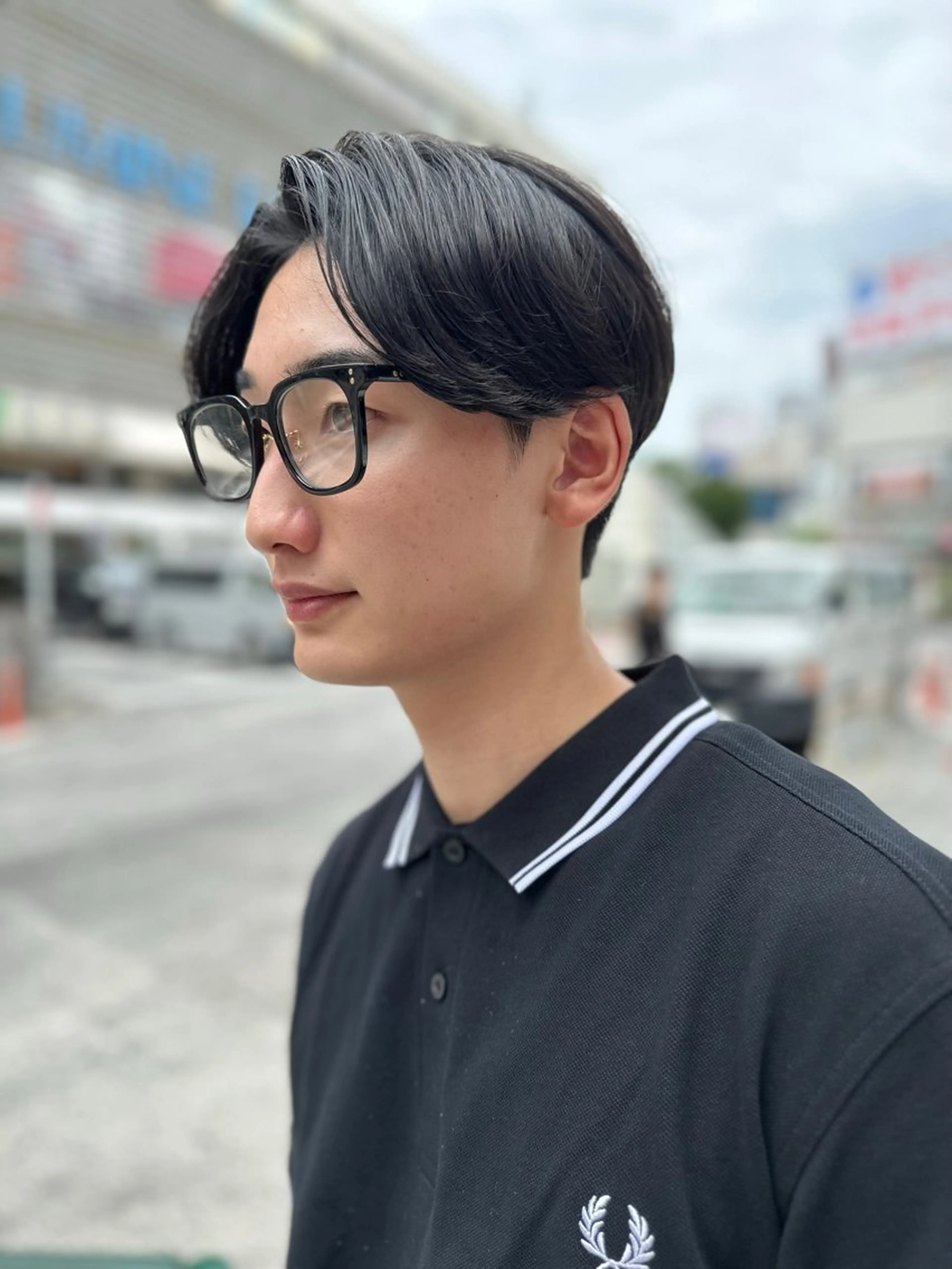 パーマ メンズ メンズパーマ ニュアンスパーマ 10月限定モニター 髪質改善美髪矯正のヘアスタイル