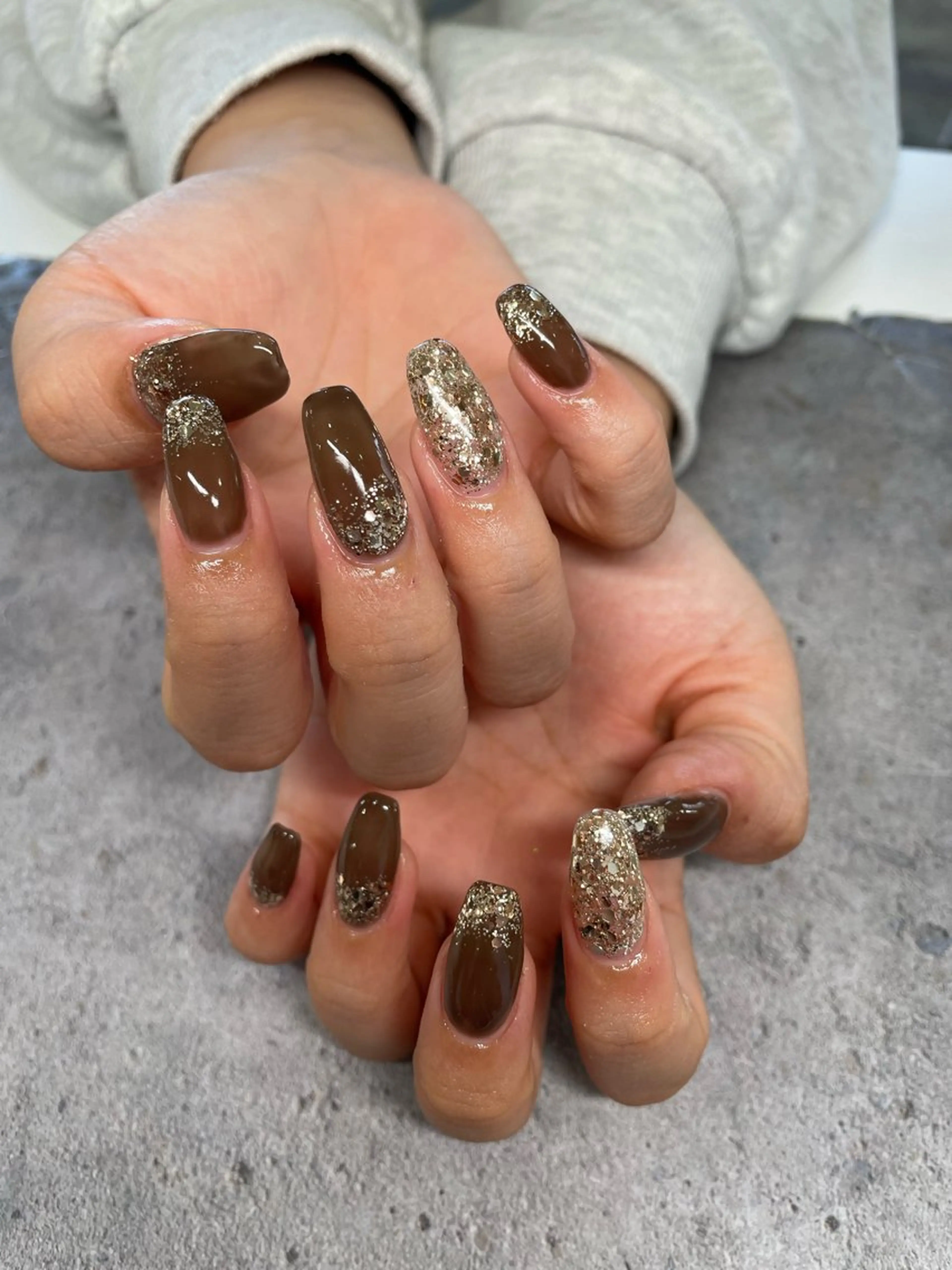 ロング ハンドネイル Rinosh Haruのネイルデザイン