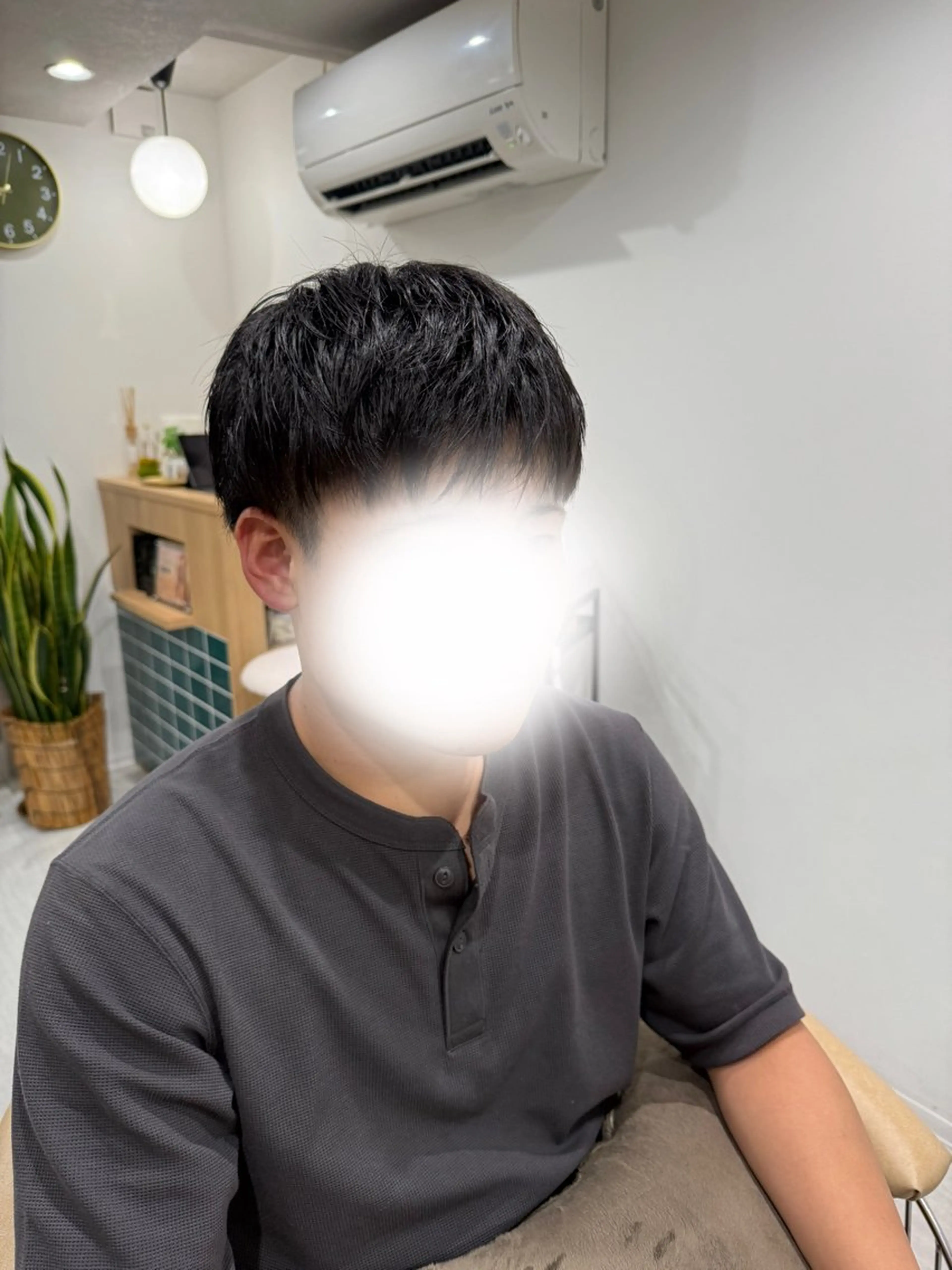 メンズカット＋パーマの写真