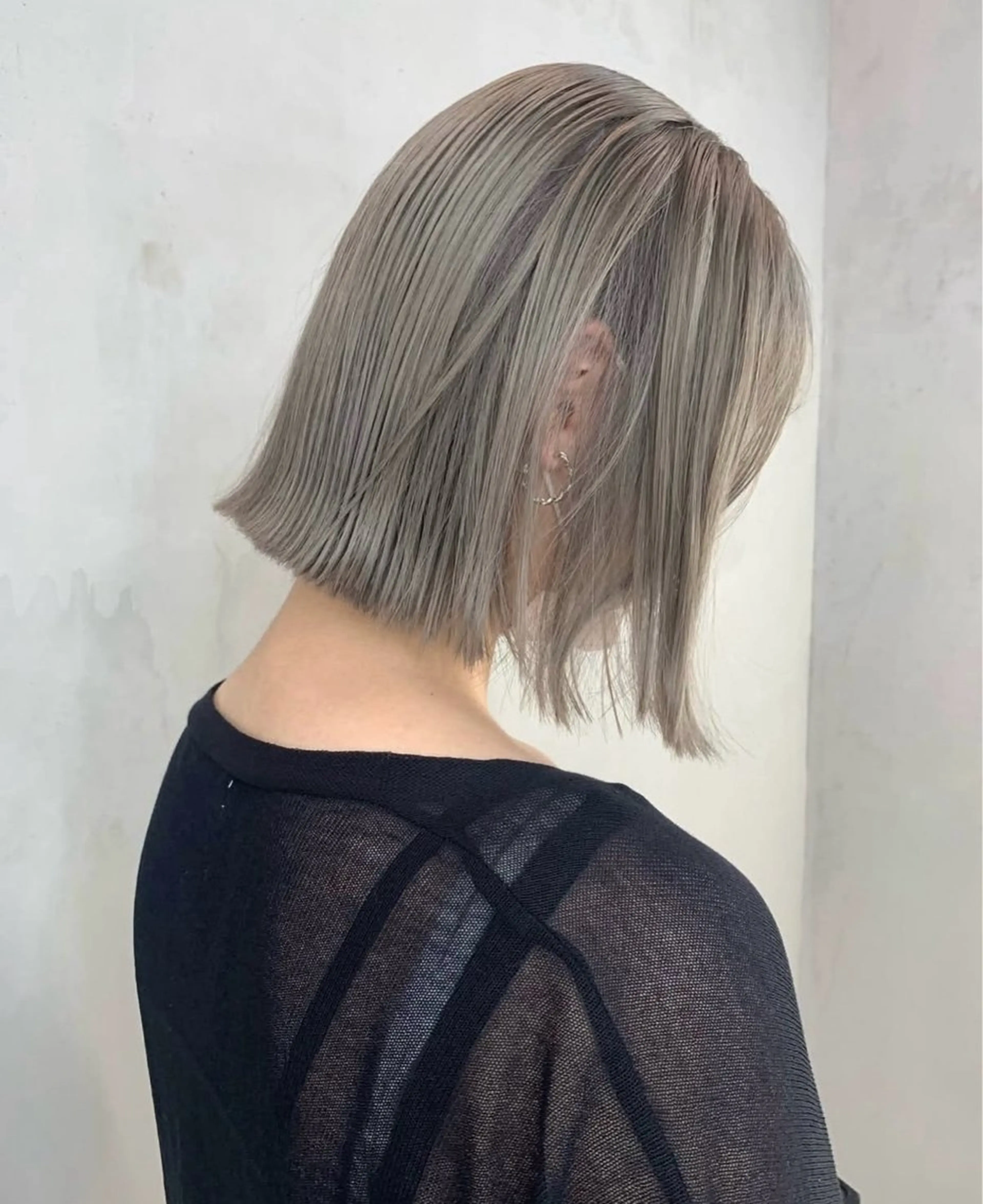 ショート ボブ 似合わせカット 横田 七美のヘアスタイル