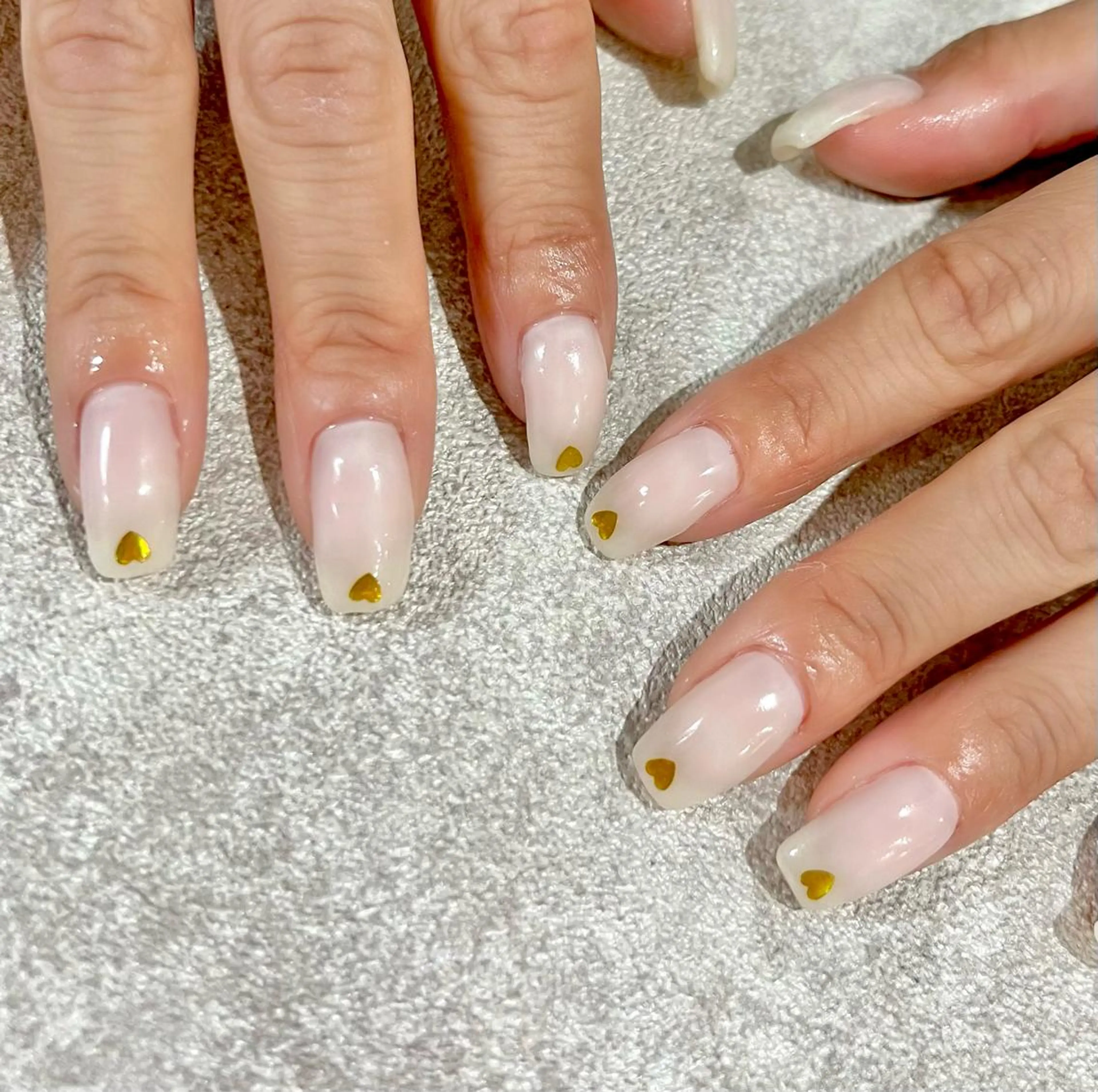 ネイル ハート ハンドネイル Nail Salon　Ｋのネイルデザイン