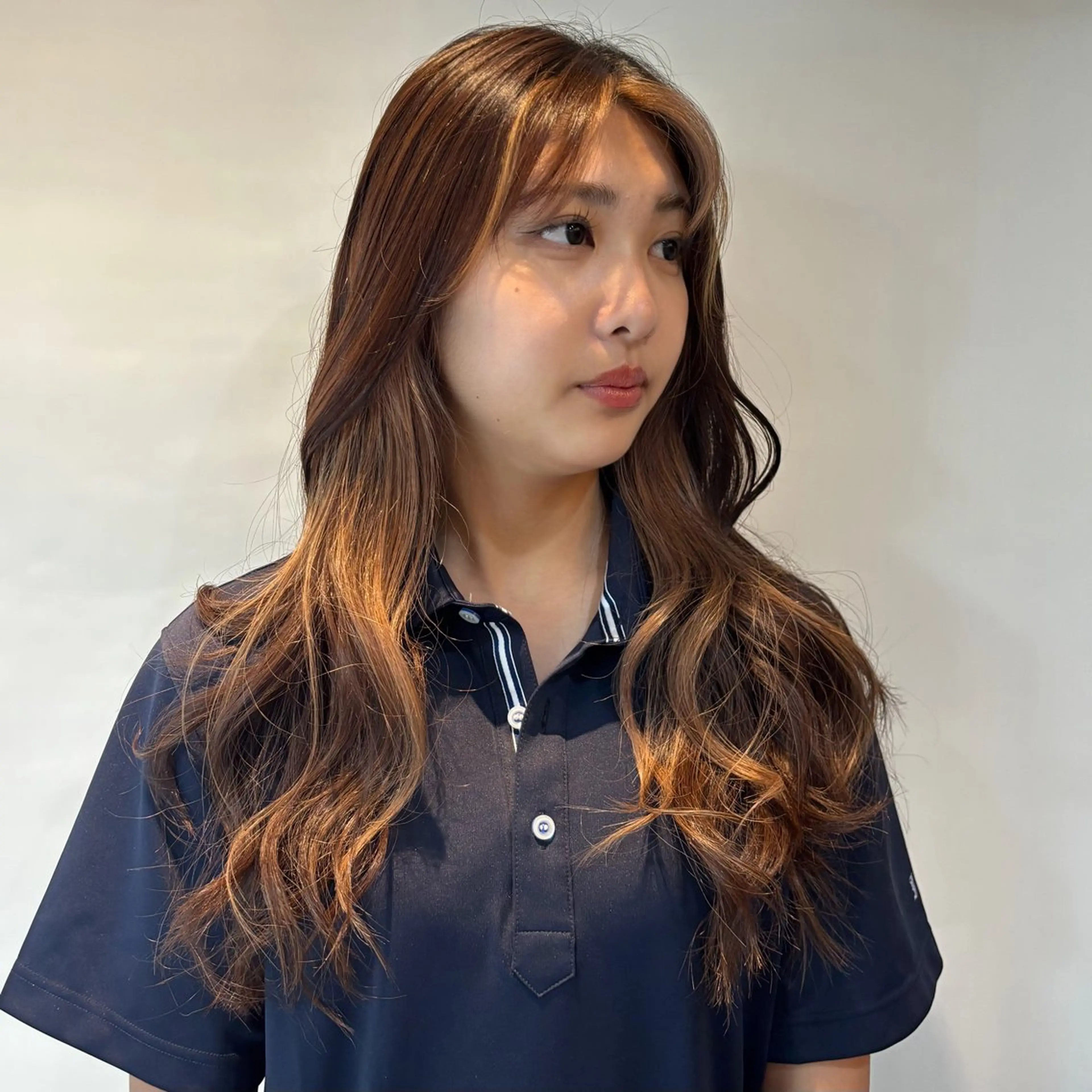 カラー ブリーチ ヘアカラー HANA所属・林 小桃のヘアスタイル