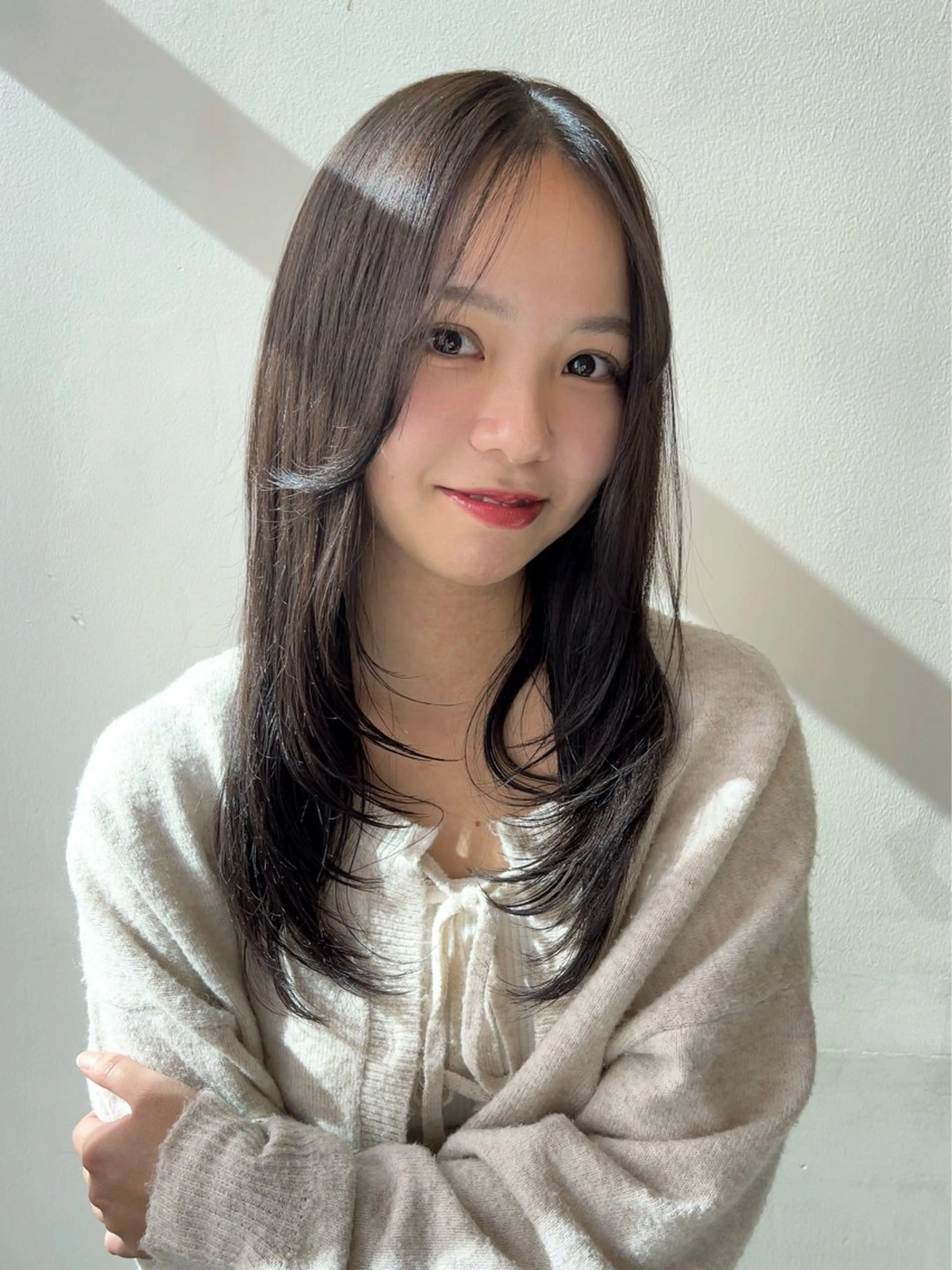 ロング モデル募集/カレン /レイヤーカットのヘアスタイル