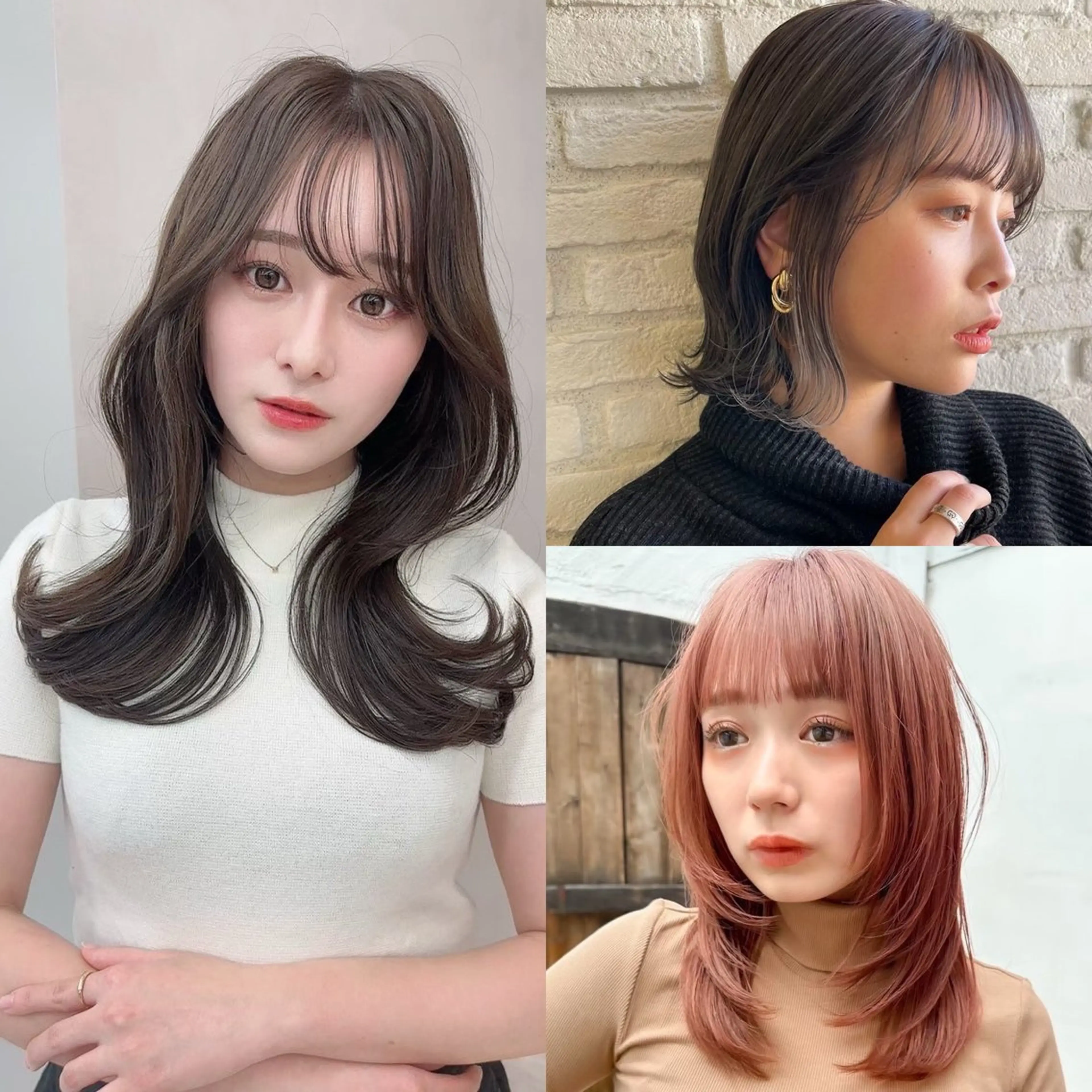 🤍当日特別割🤍【似合わせカット】+【フルカラー】+【高保湿トリートメント】レイヤー 髪質改善の写真