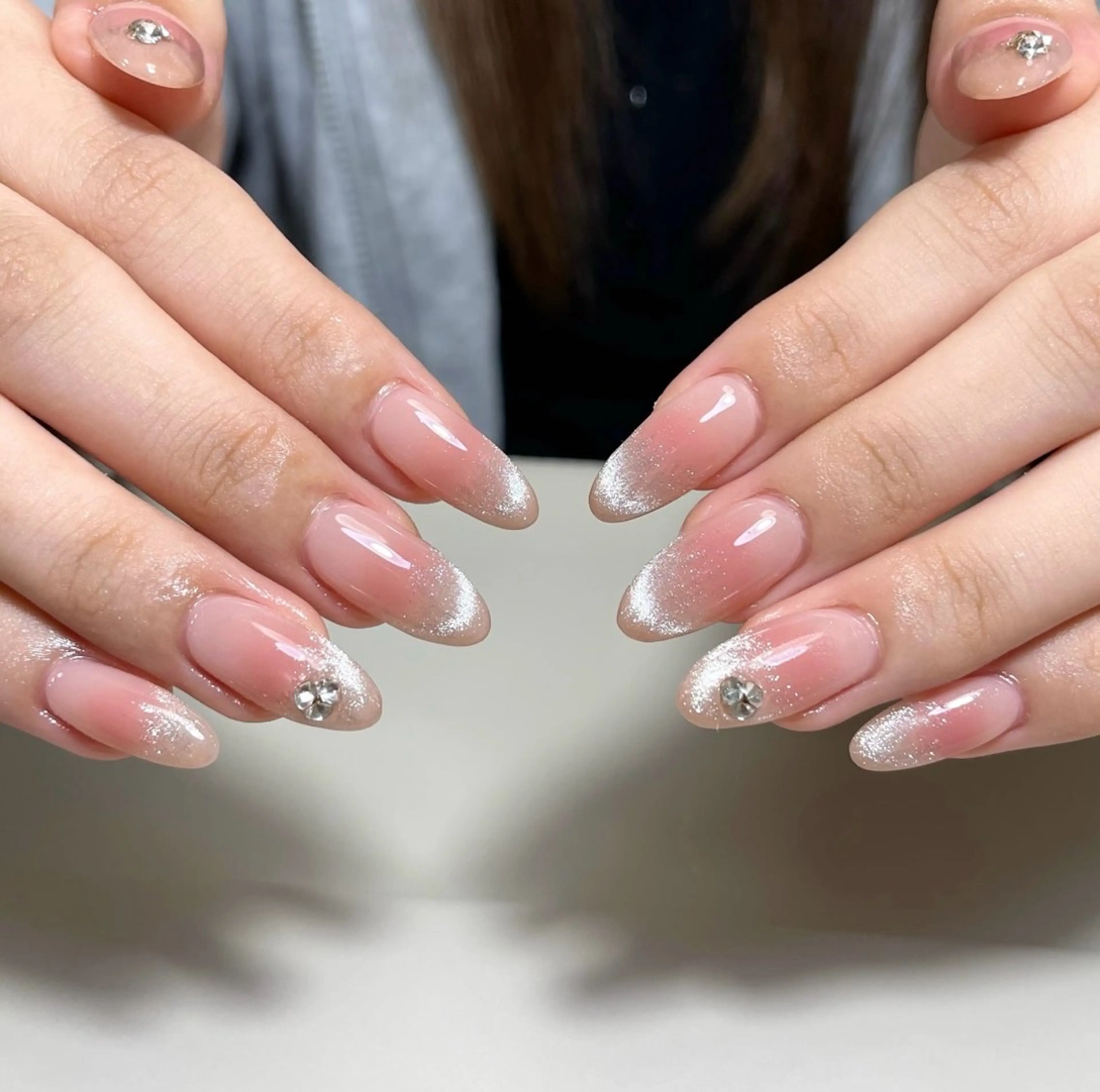 ネイル アートネイル べっ甲ネイル チークネイル 成人式 長さ出し ハンドネイル ハンドケア For you. Nail Salonのネイルデザイン