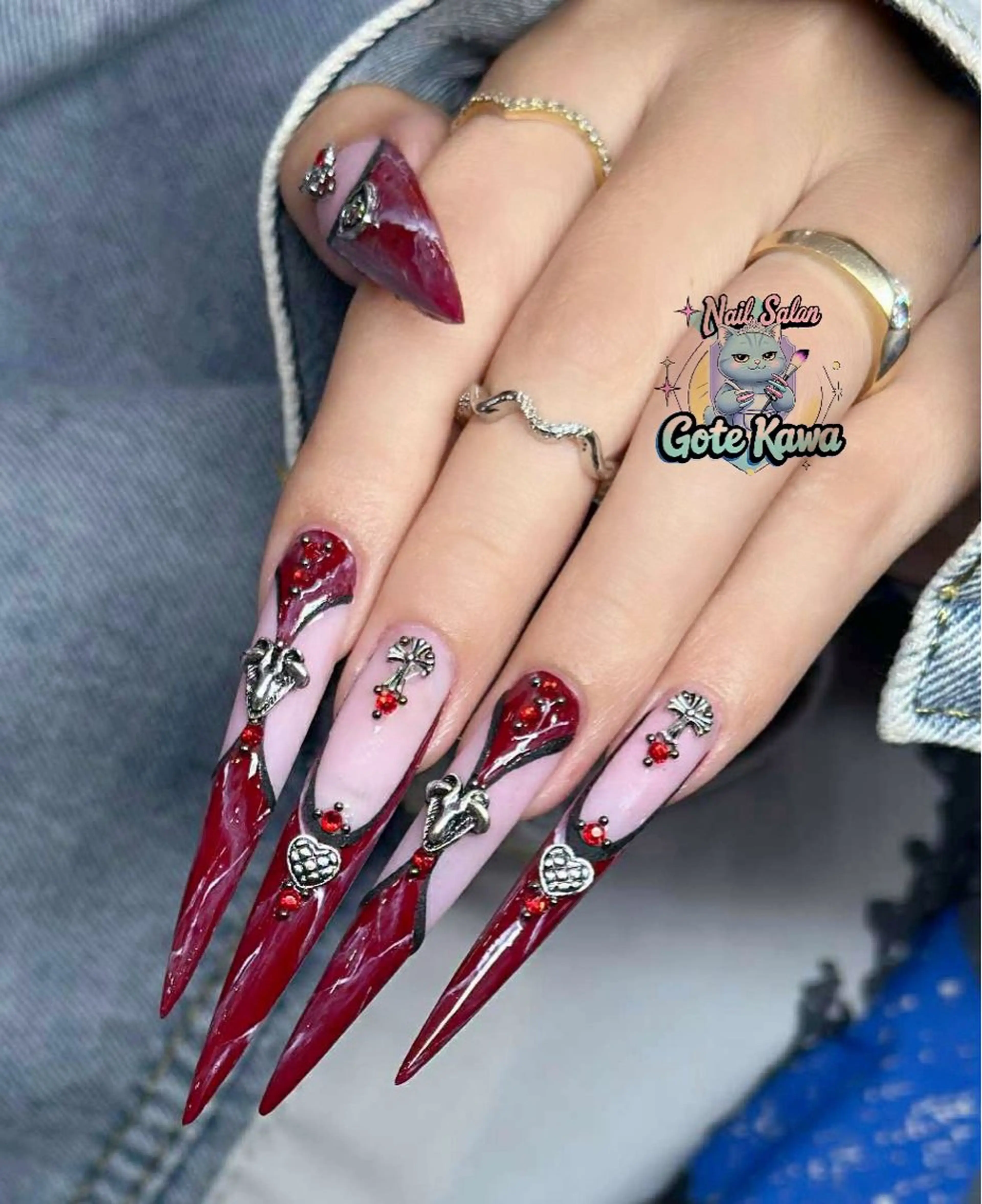 ネイル ハンドネイル ハンドケア Gote Kawa nail salonのネイルデザイン