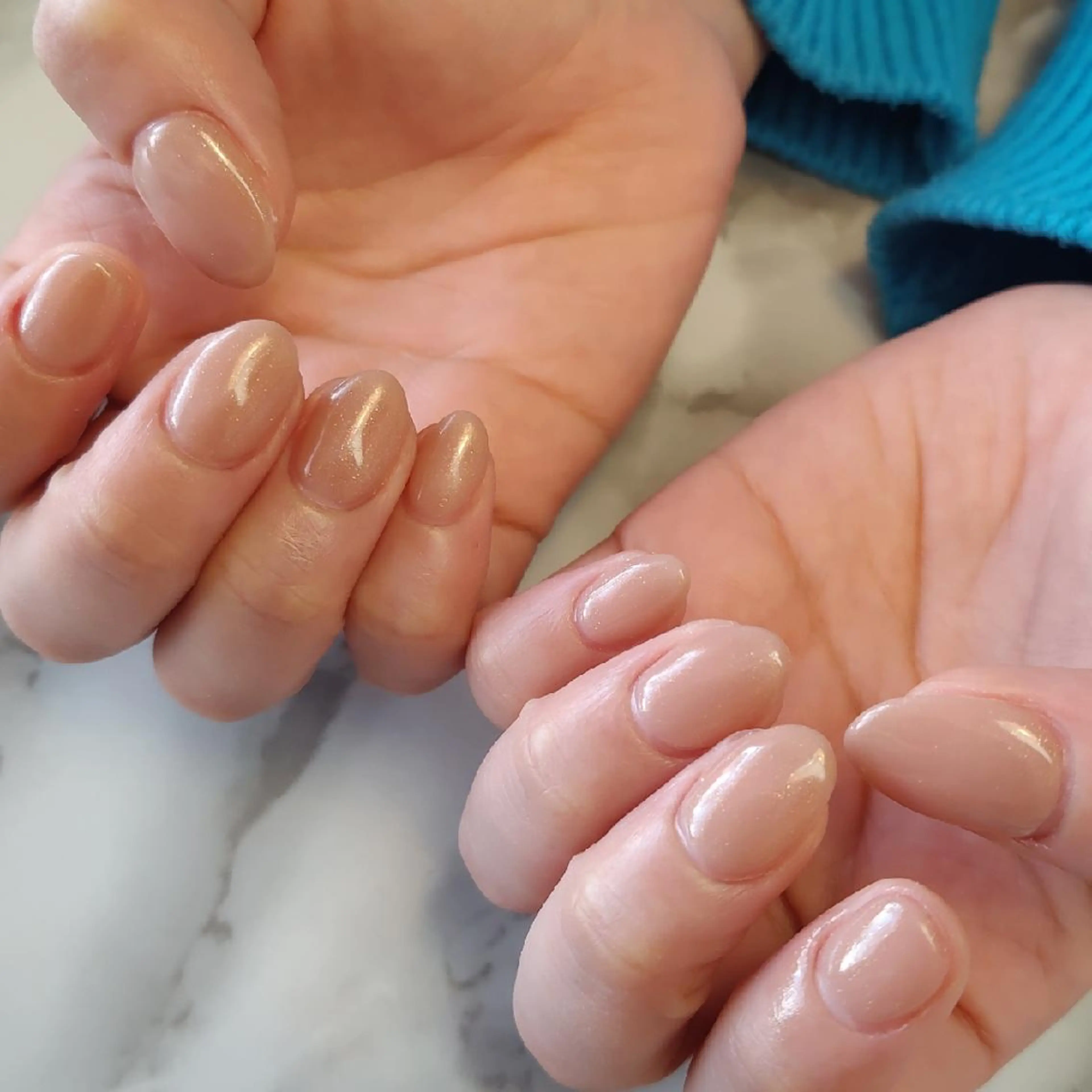 ネイル ワンカラーネイル ジェヌインネイル 河内のネイルデザイン