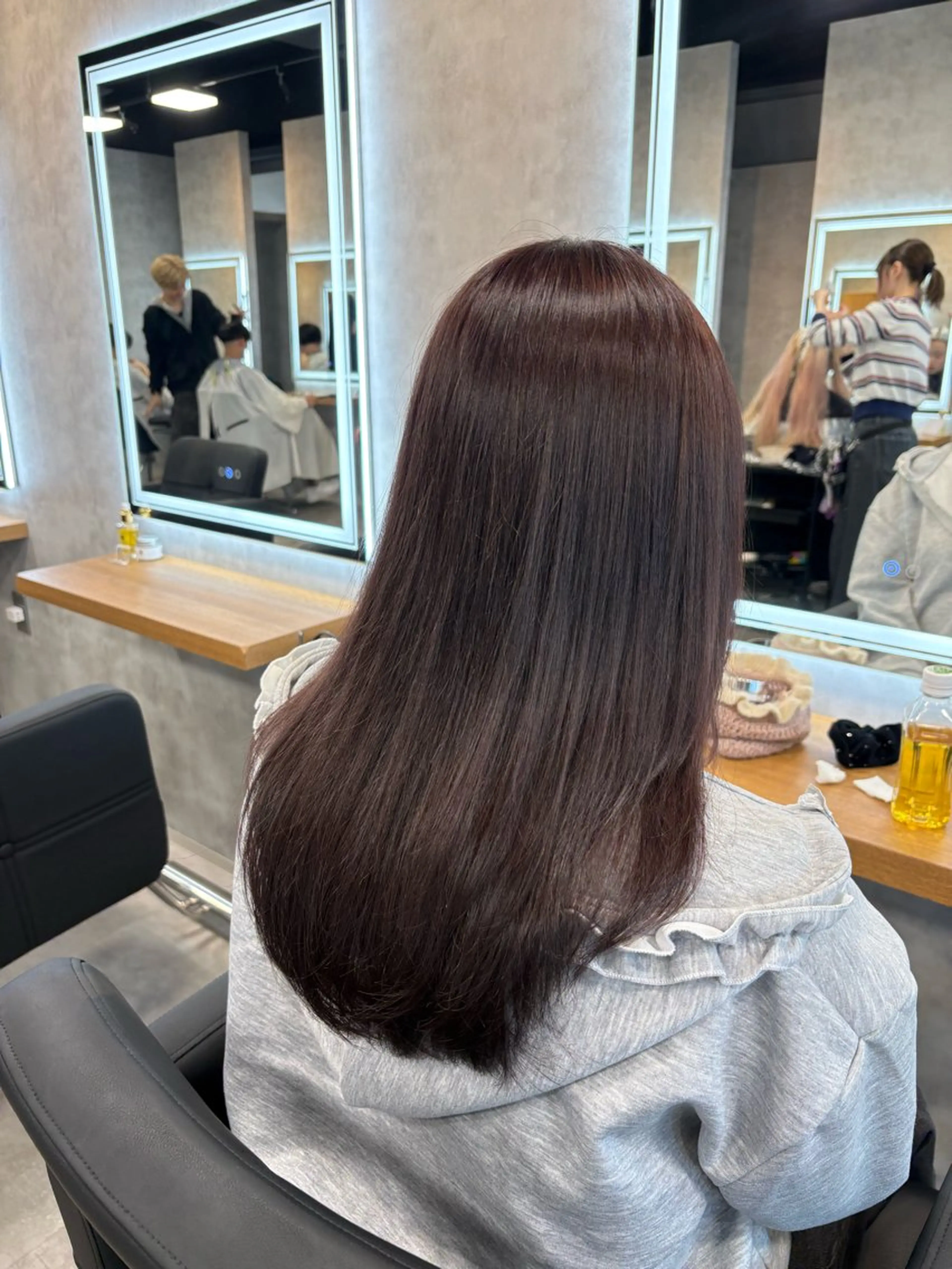 セミロング カラー ヘアカラー 神谷勇太/ 札幌透明感カラー特化のヘアスタイル