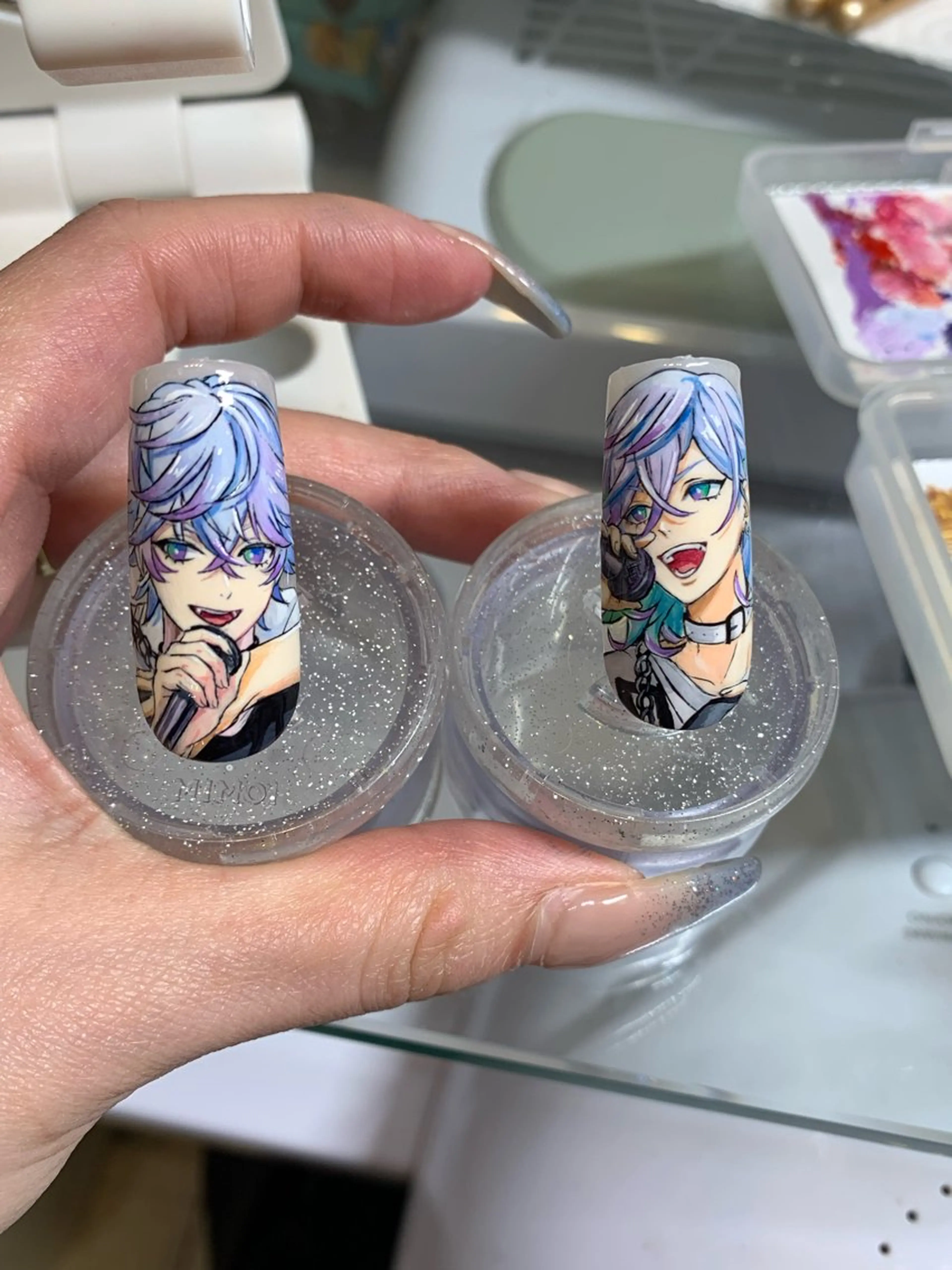 ネイル アートネイル ぷっくりネイル 3Dアートネイル💗 都築レナのネイルデザイン