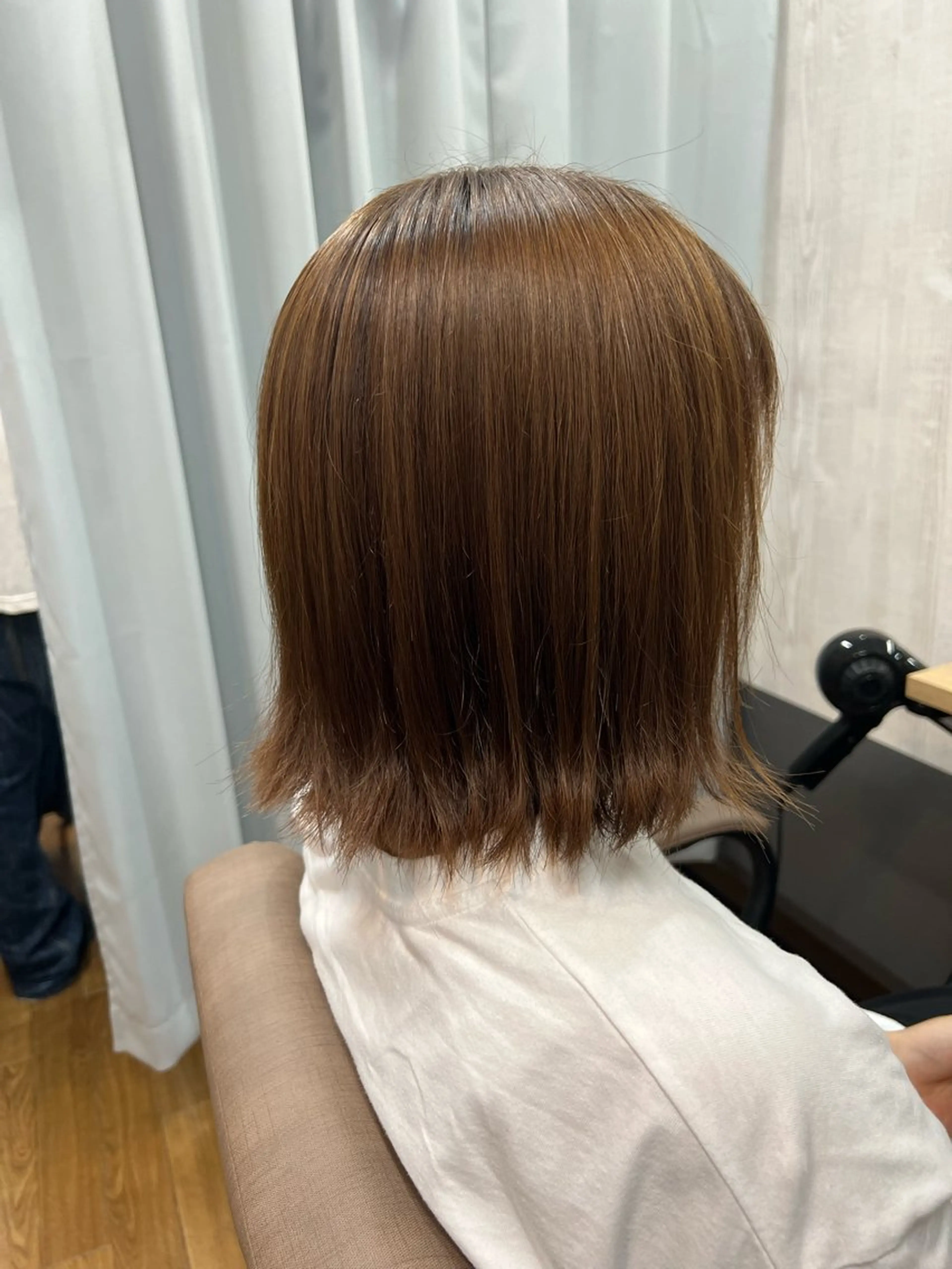 ミディアム カット ヘアカラー トリートメント TELA HAIR 幕張本郷店 千尋のヘアスタイル
