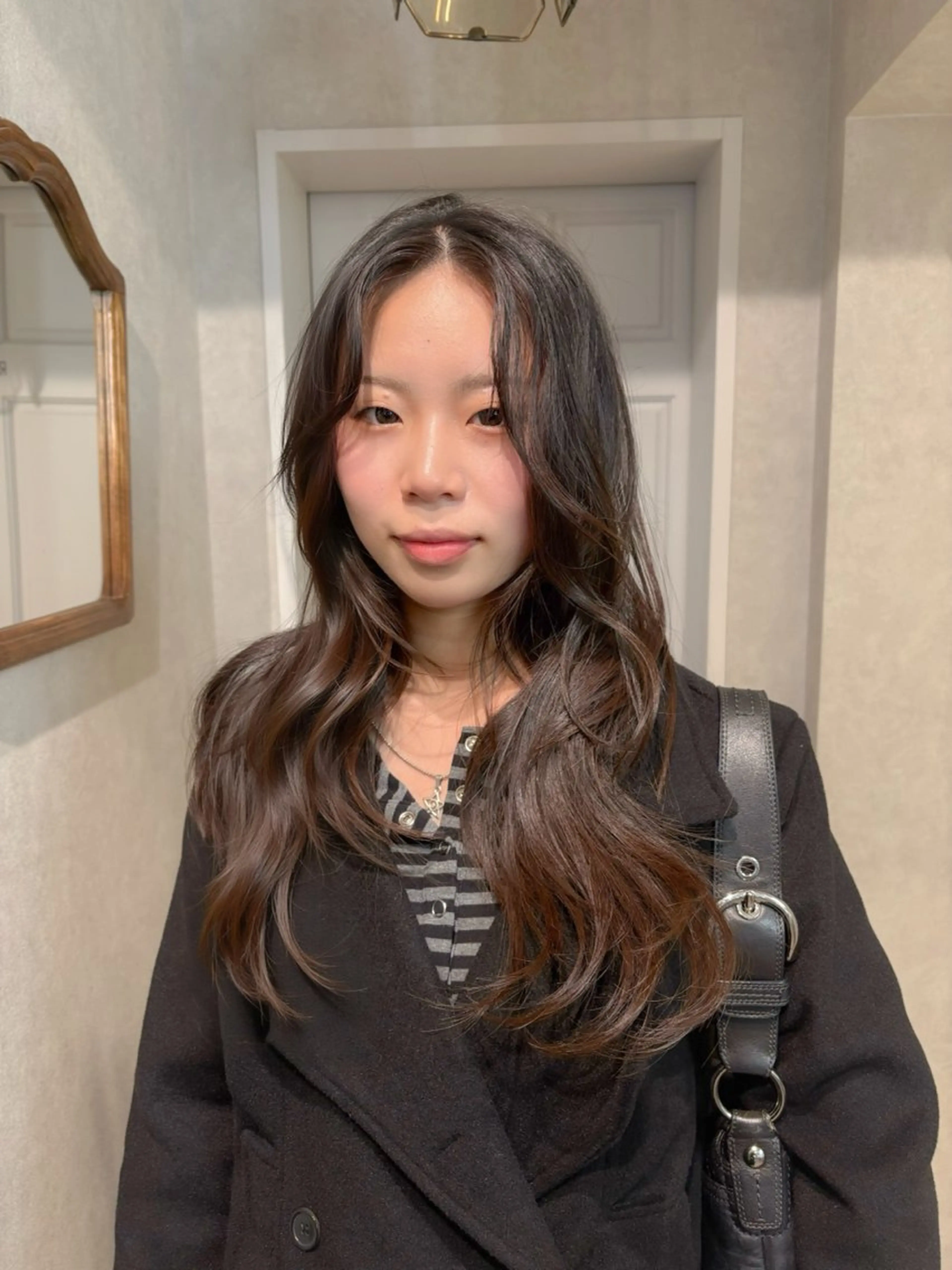 ロング レイヤーカット カット 透明感モテスタイル 💞SHIORI💞のヘアスタイル