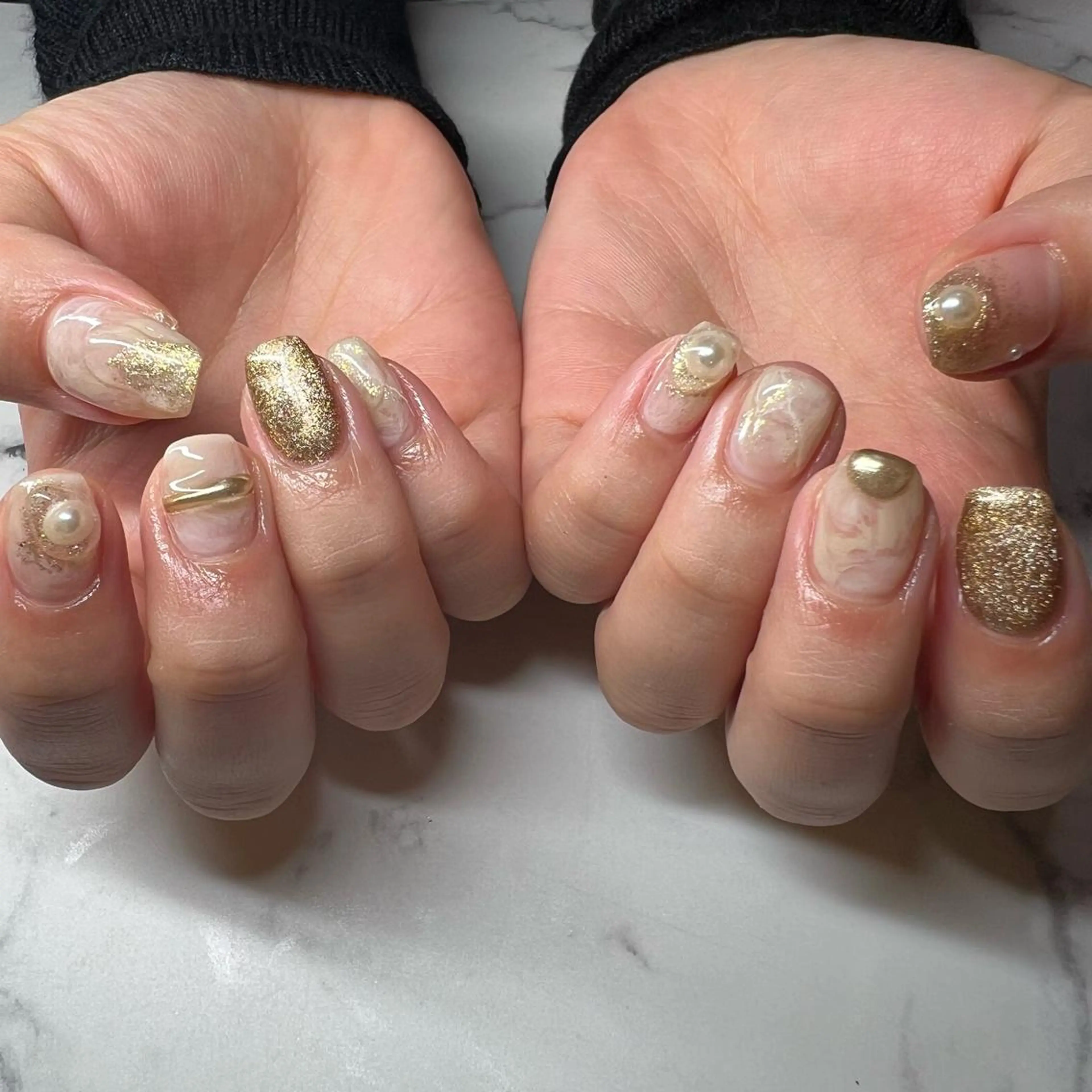 お任せニュアンスネイル★４本の写真