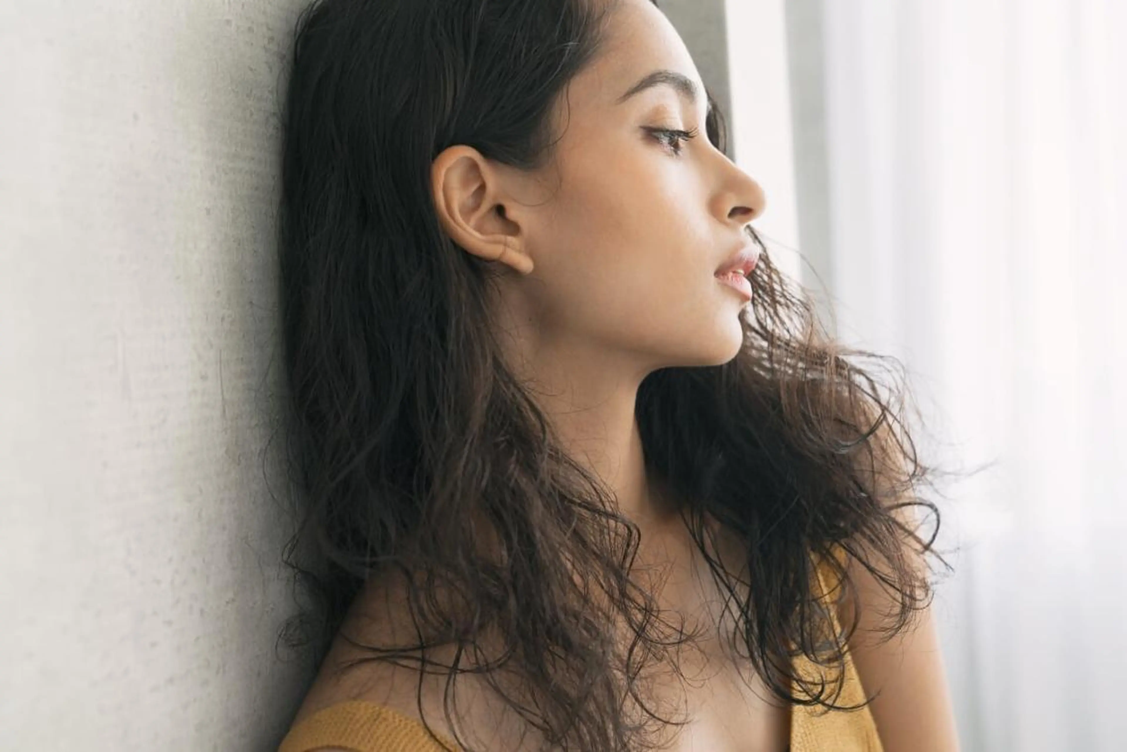 パーマ セミロング ヘアカラー DUNOhair デュノヘアーのヘアスタイル