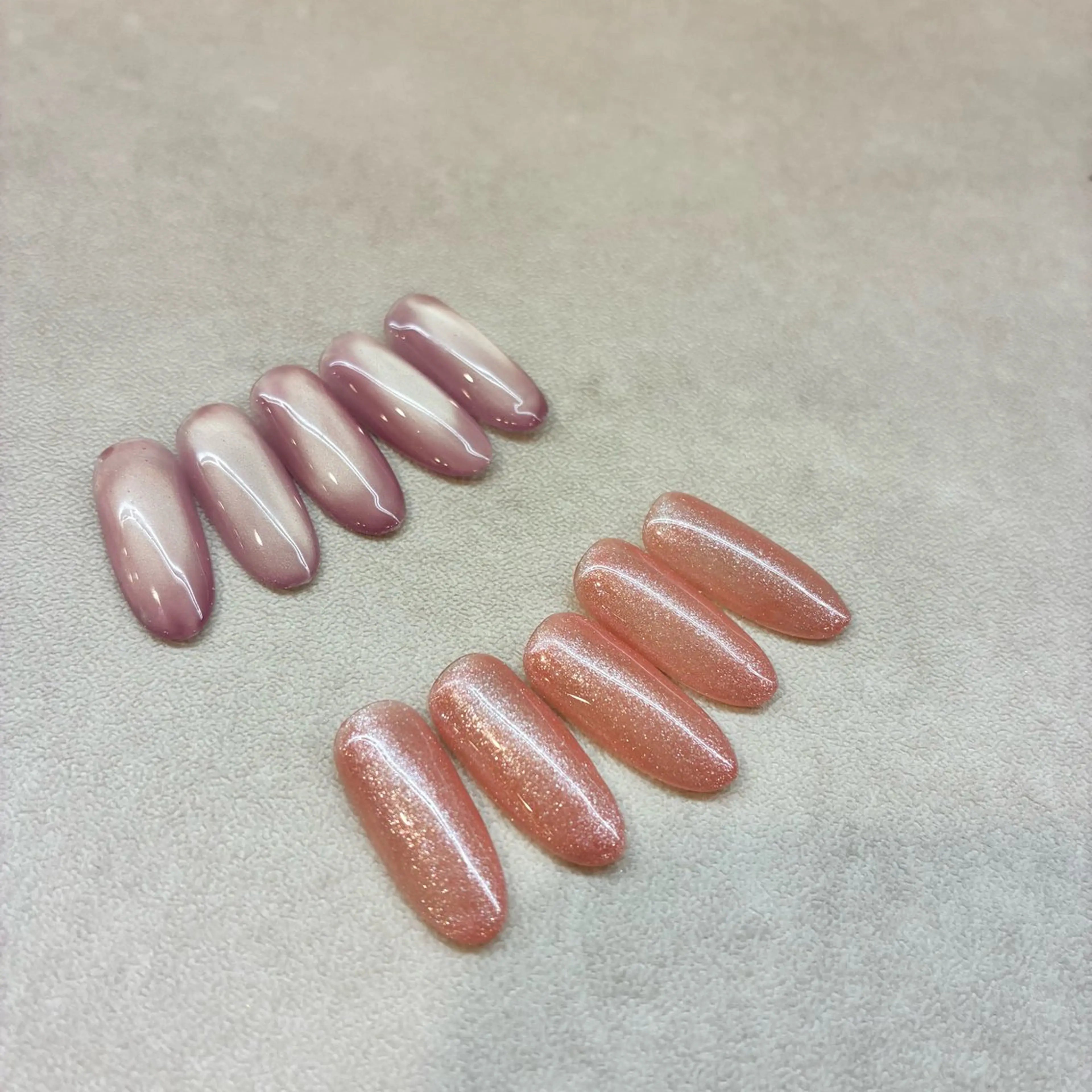 初回限定✨オフなし💅200色から選べる☆ワンカラーネイルの写真