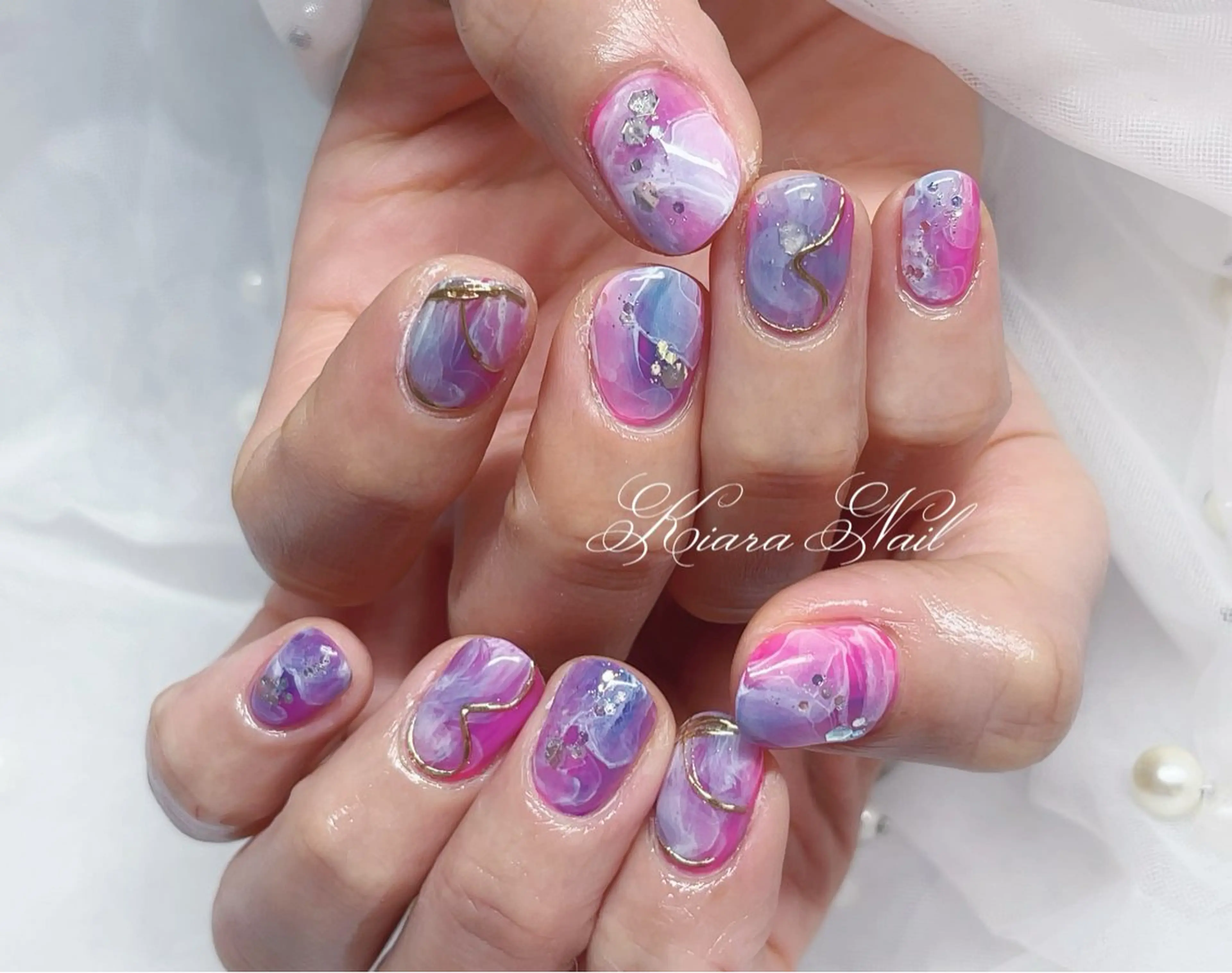 ネイル ニュアンスネイル 🍭Kiara Nail🍭のネイルデザイン