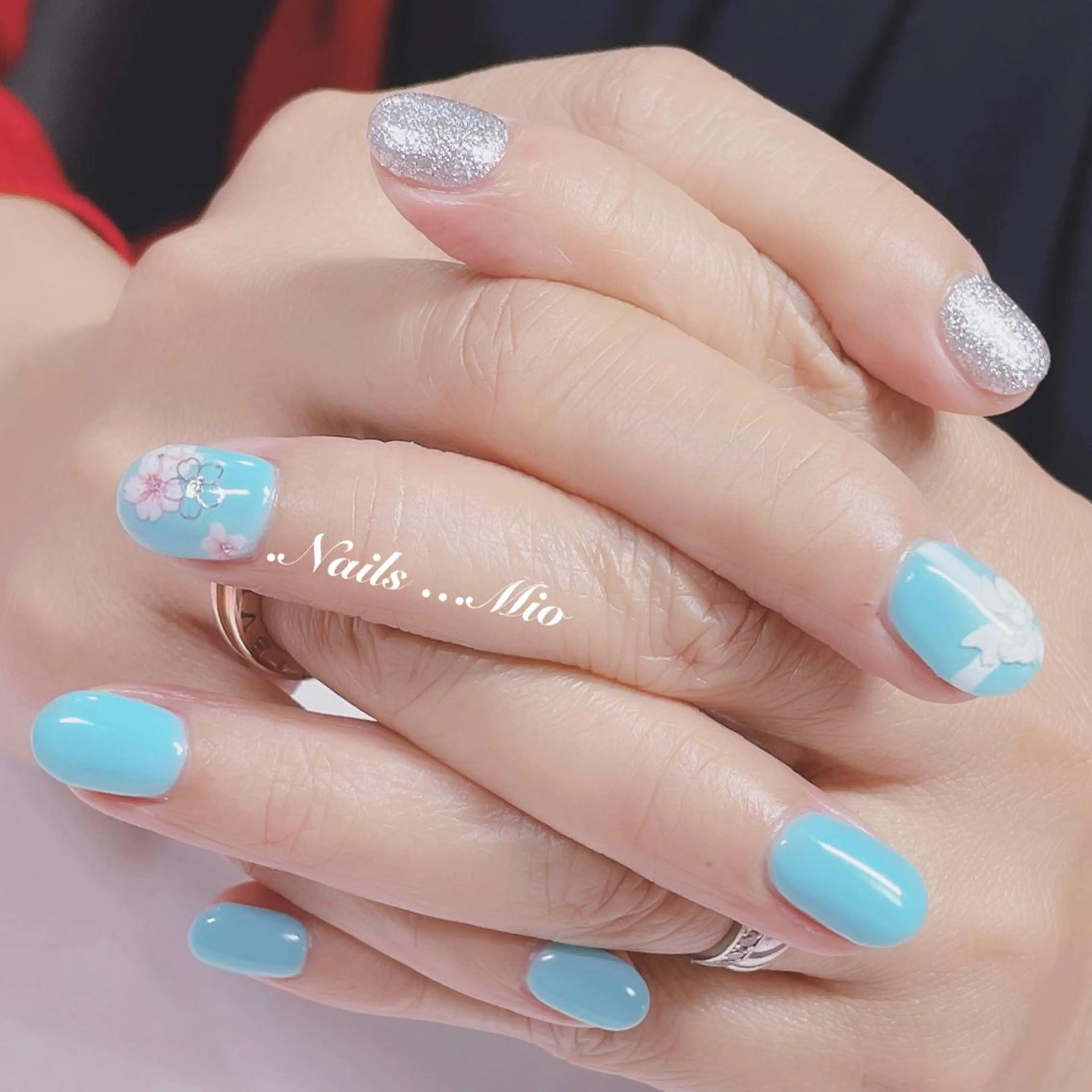 ネイル アートネイル ジェルネイル .Nails Mio 赤羽西ネイルサロンのネイルデザイン