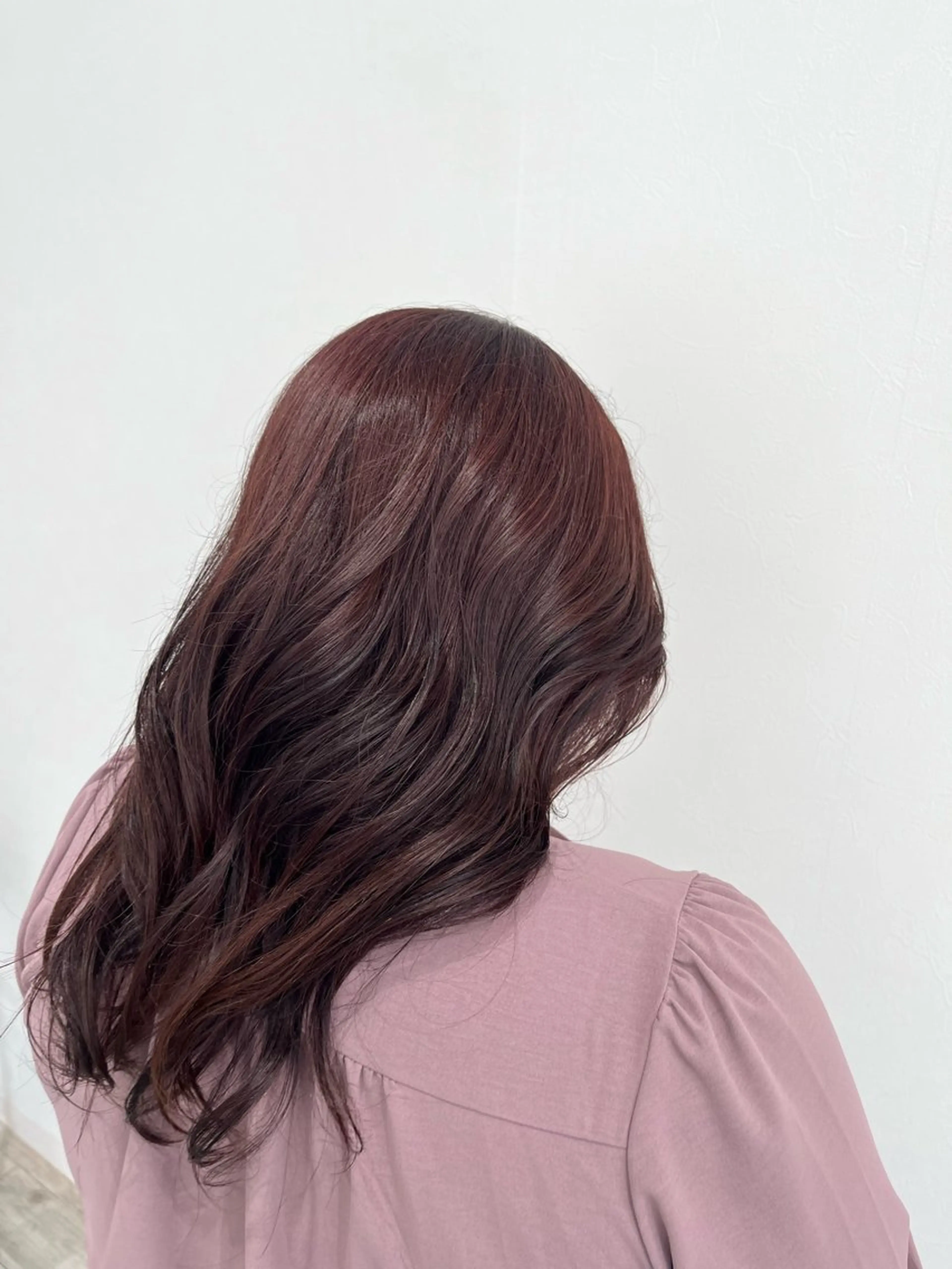 ロング カラー カット ヘアカラー トリートメント 五味優莉🫧 ͛.* 似合わせ/レイヤーのヘアスタイル