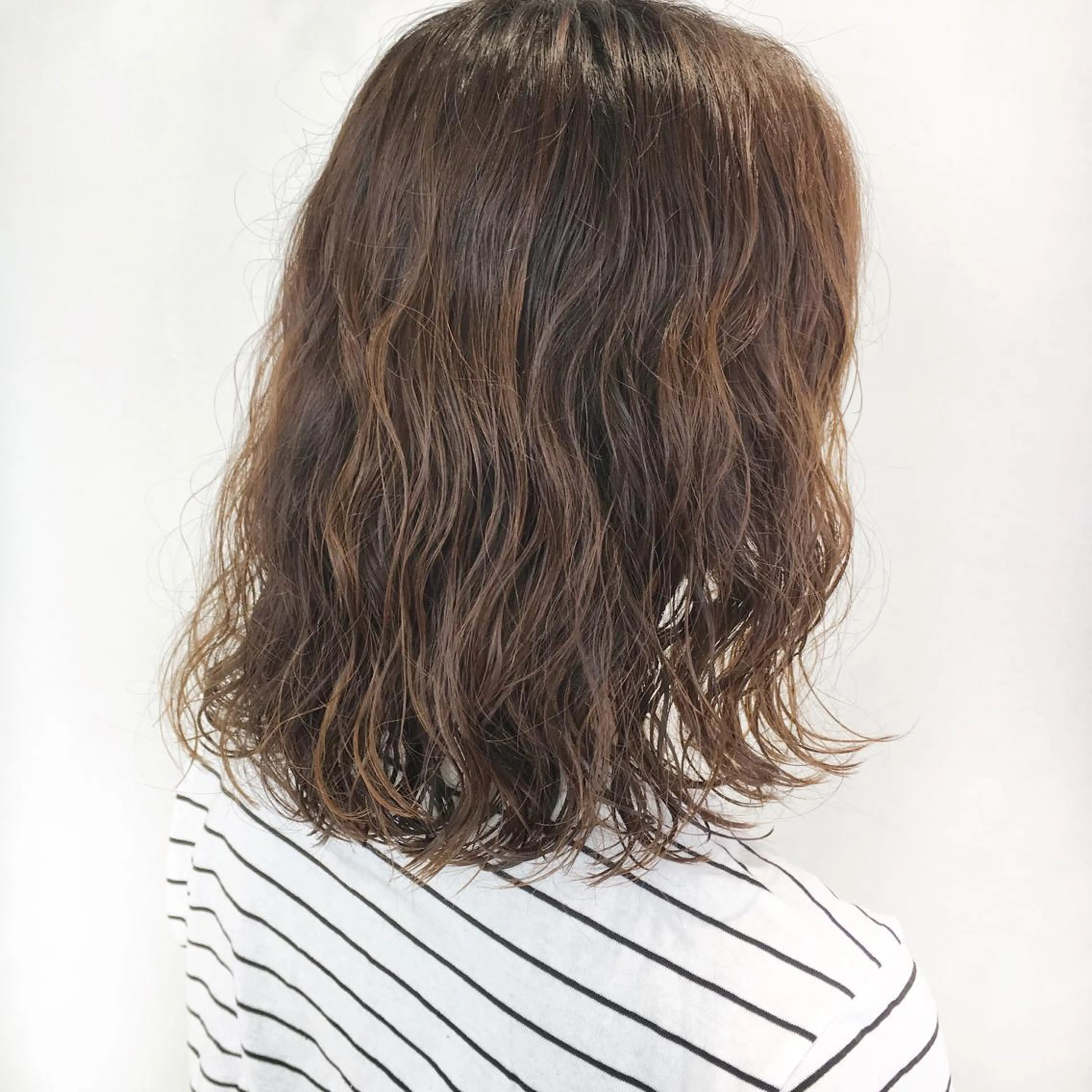 ミディアム パーマ ショート/ボブ🌿 大野ちかのヘアスタイル