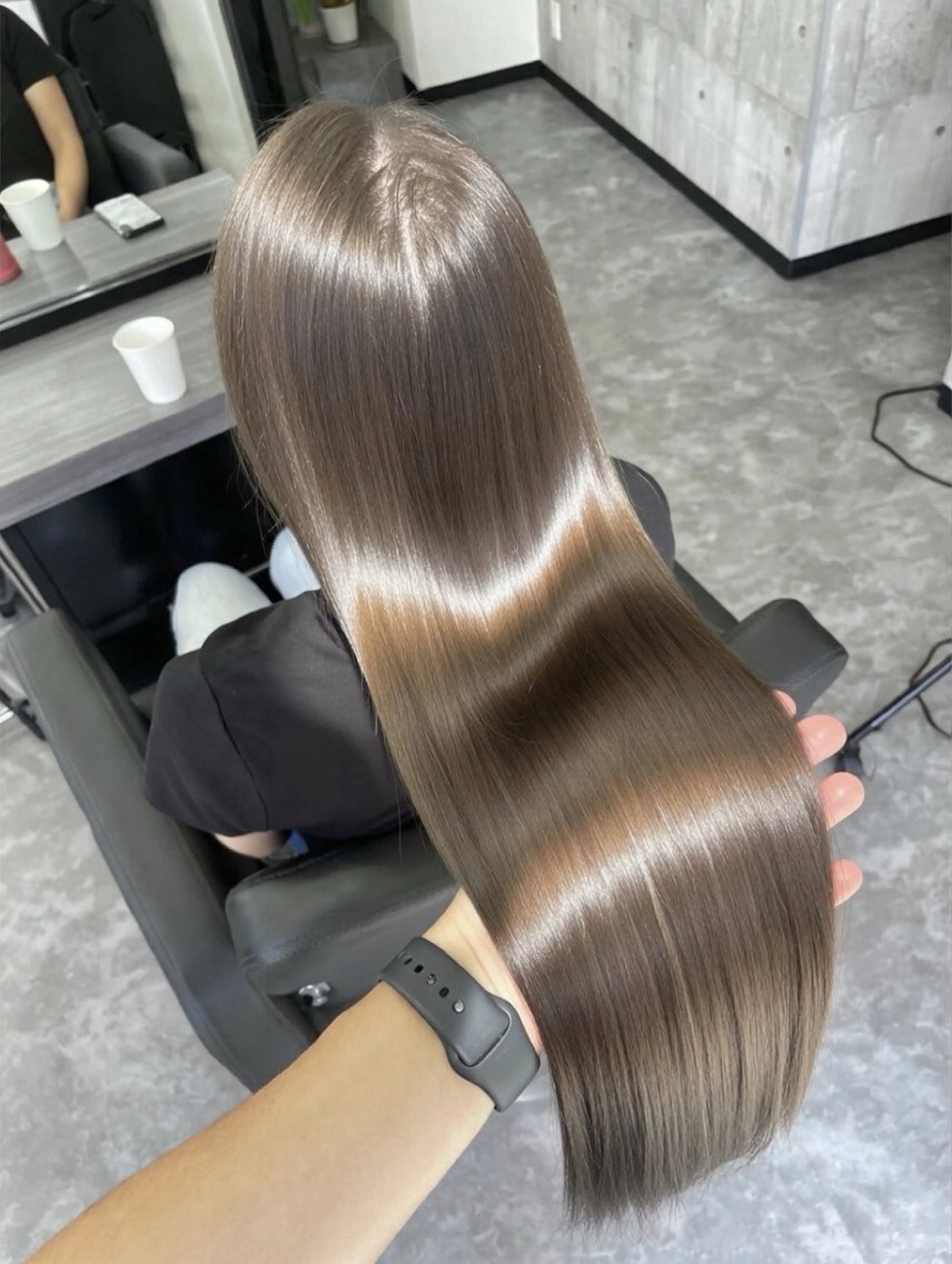 ロング 濱野 来夢のヘアスタイル