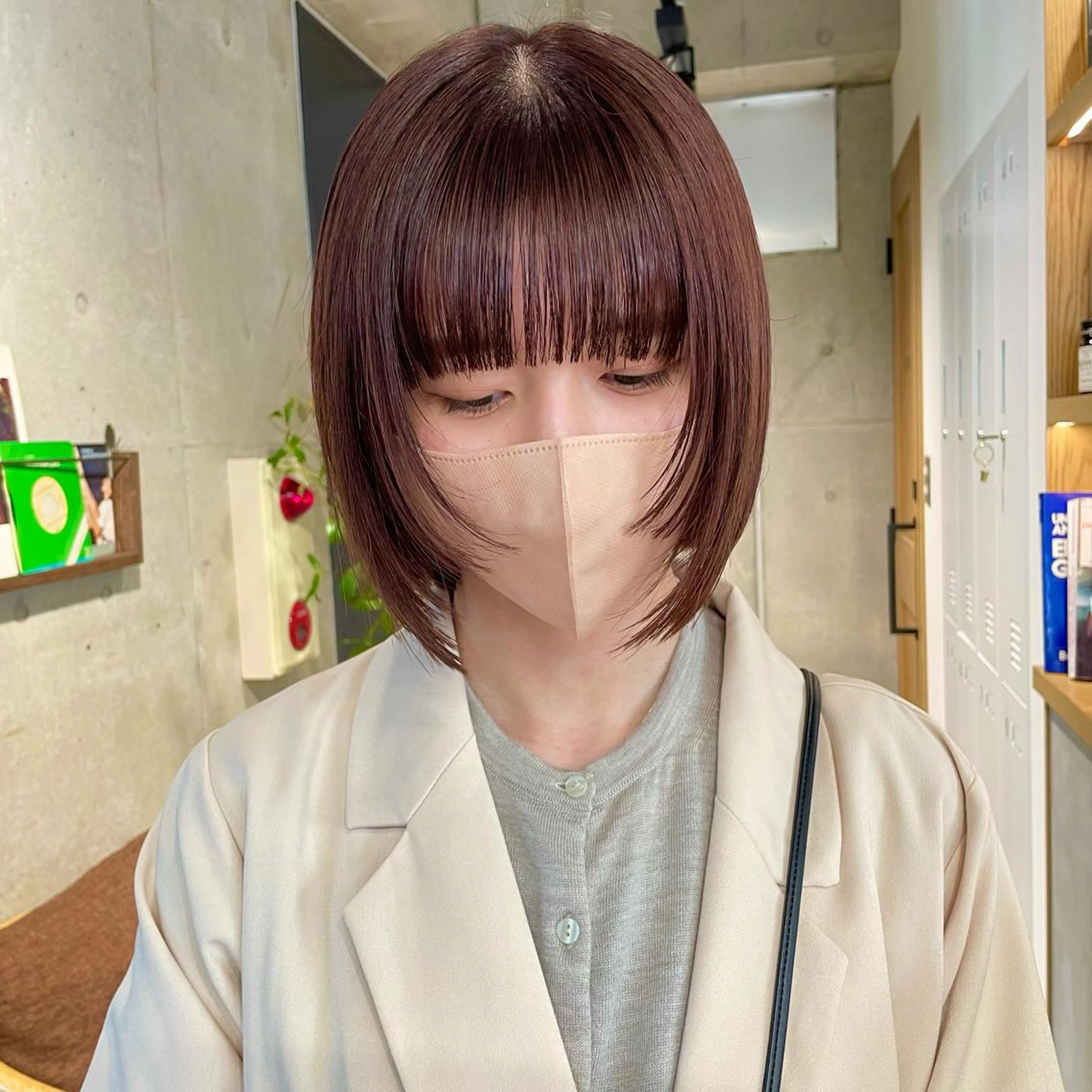 ショート カラー カット ヘアカラー ❤️ダブルカラー 髪質改善❤️SAYAのヘアスタイル