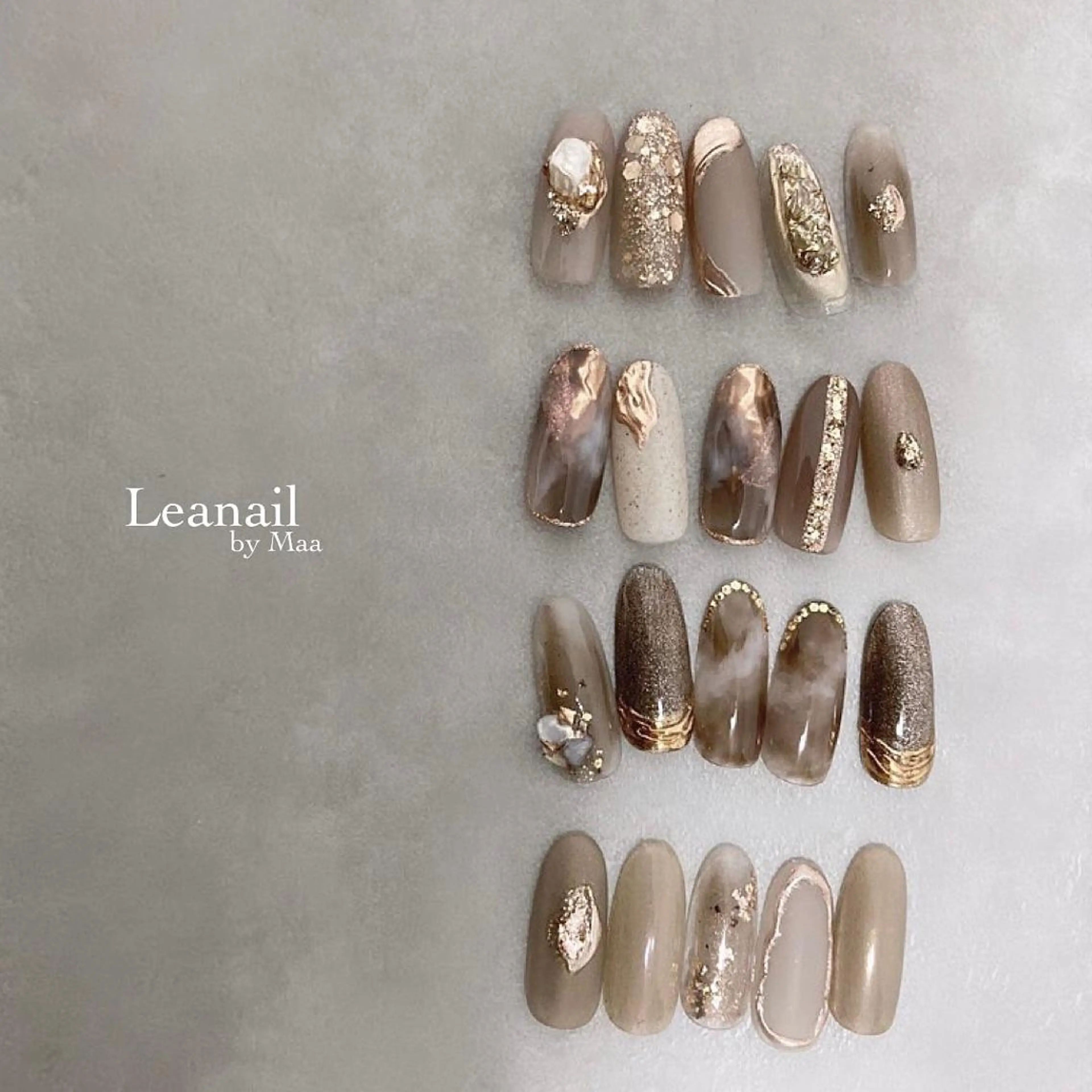 ネイル private_ salon.Leaのネイルデザイン