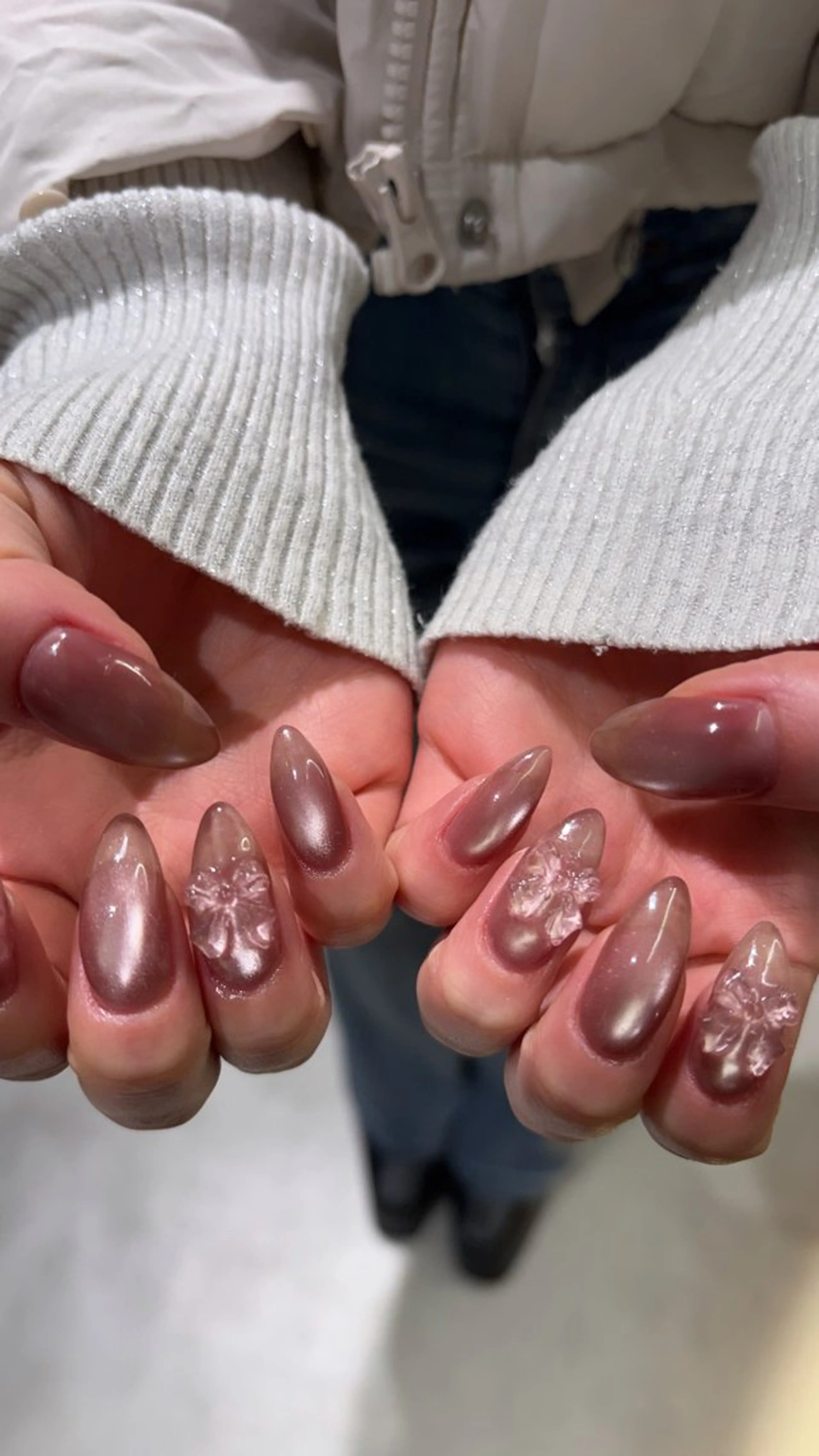 ネイル ハンドネイル Miura.H 🦋🫧のネイルデザイン