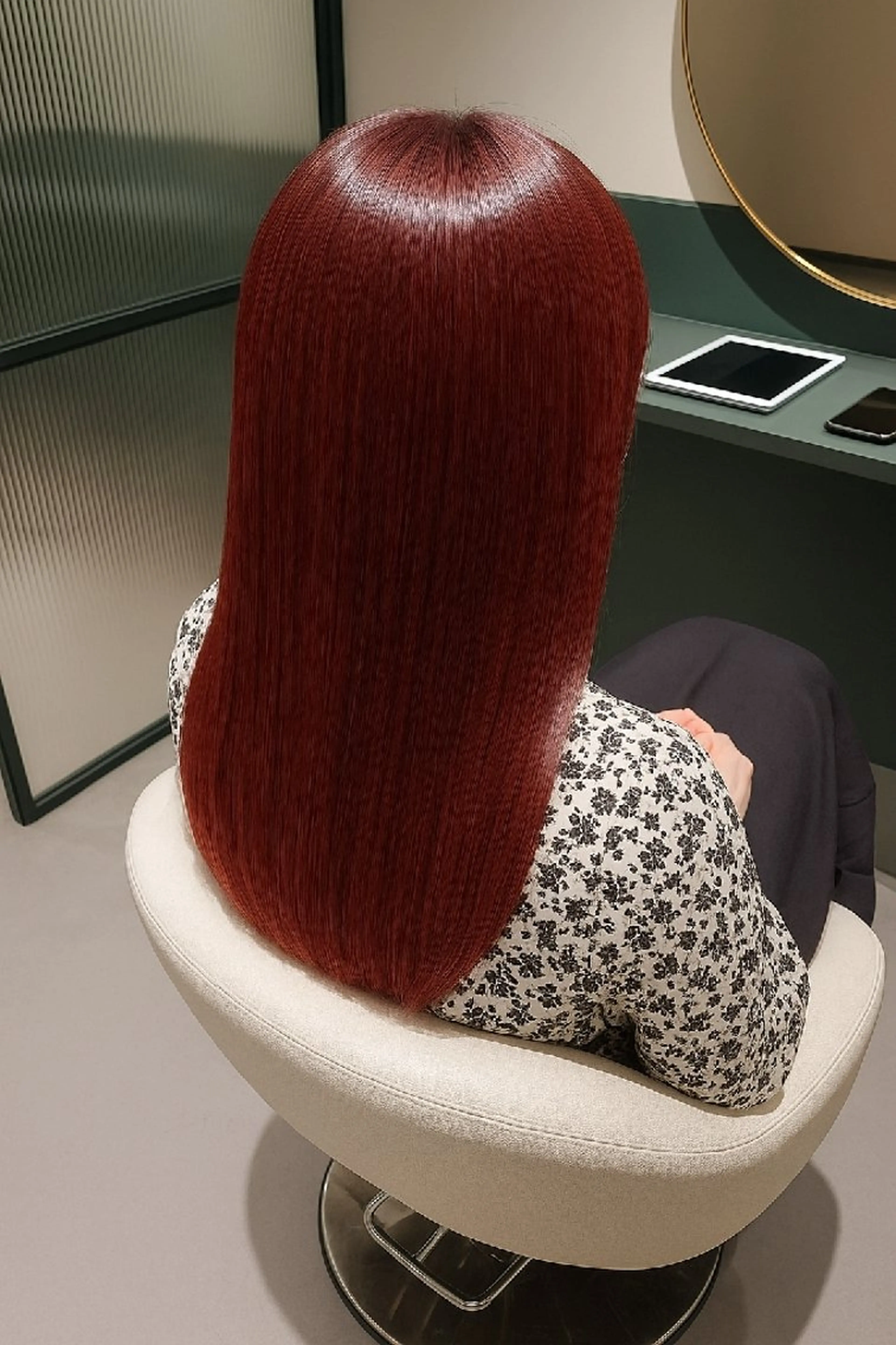 【透明感と艶】カット＋N.リタッチカラー＋超音波美艶TRの写真