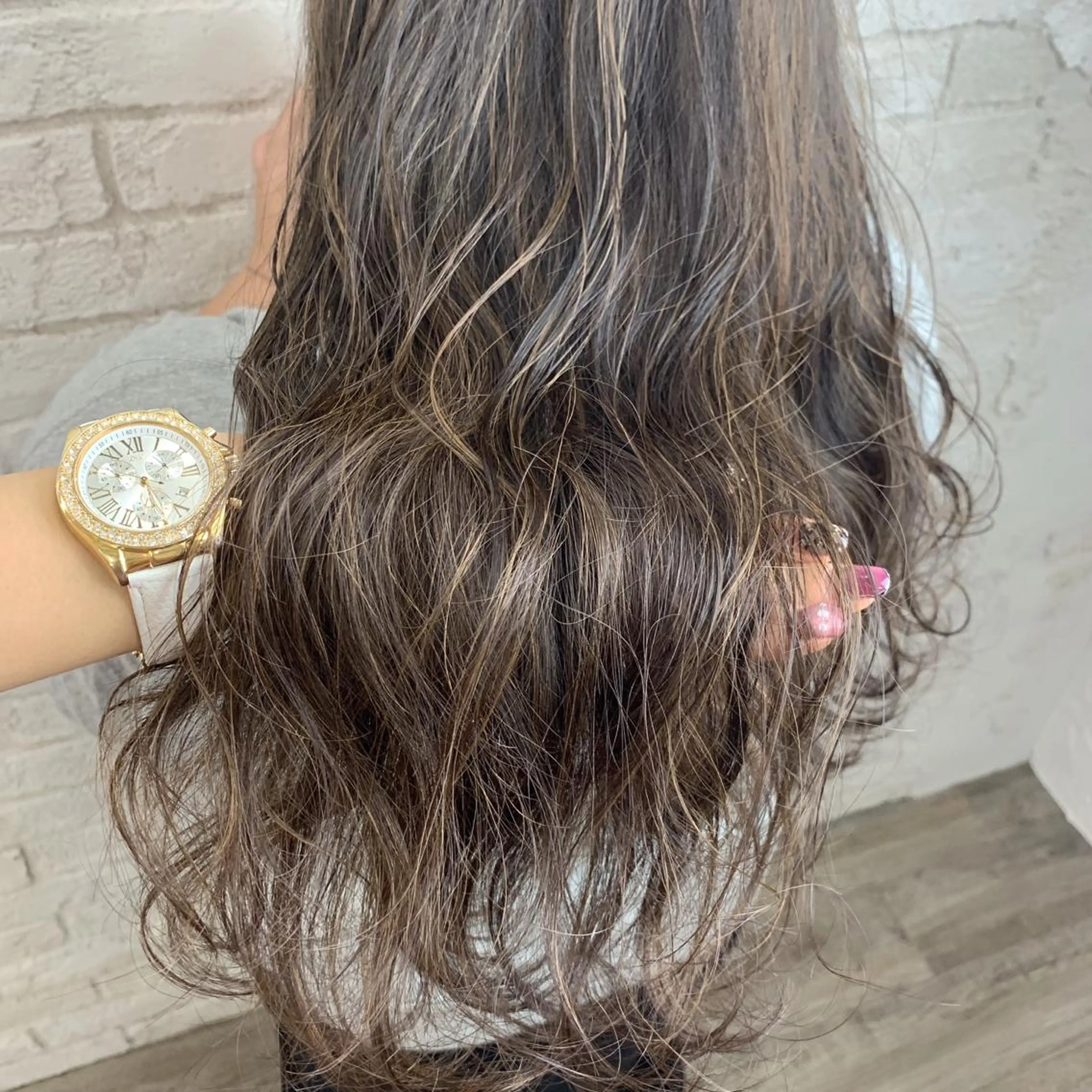 ロング カラー 🎀モテ髪ﾐﾙｸﾃｨ ｰ🎀yasunaのヘアスタイル