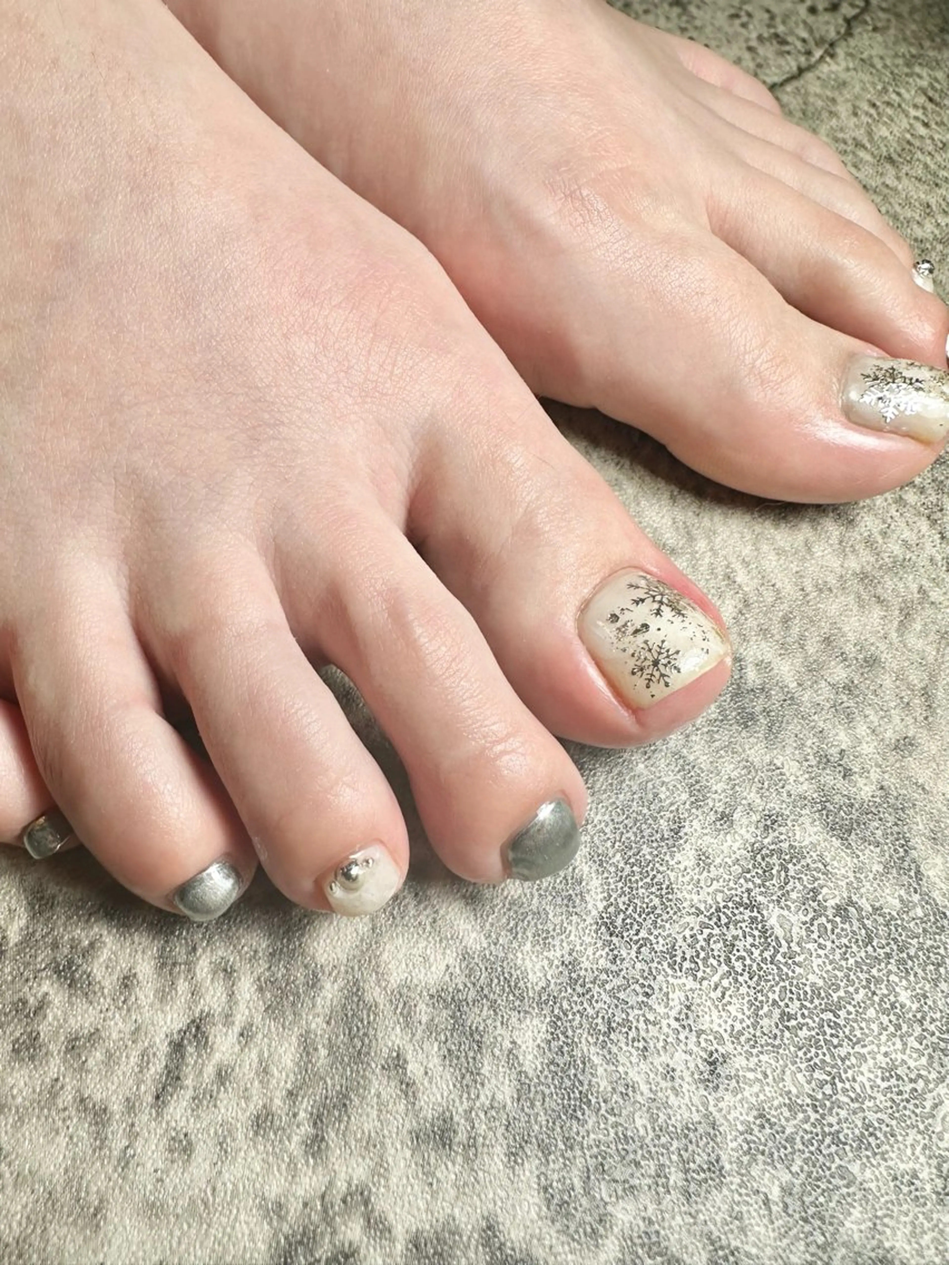 フットネイルデザインやり放題✨の写真