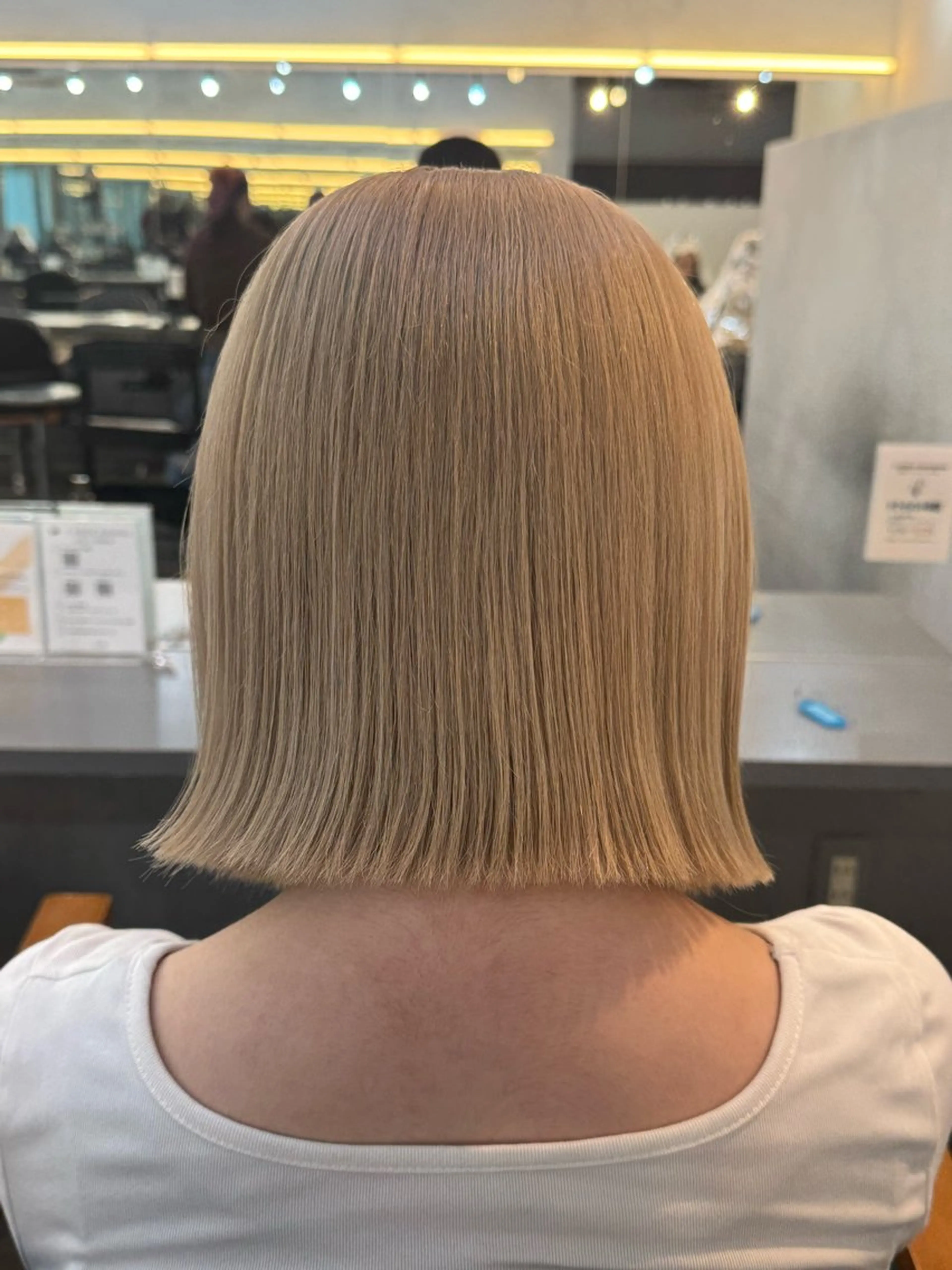 ハイトーンならこちら✨フルブリーチ＋カラー¥12,000＃暖色カラー＃髪質改善＃韓国風の写真