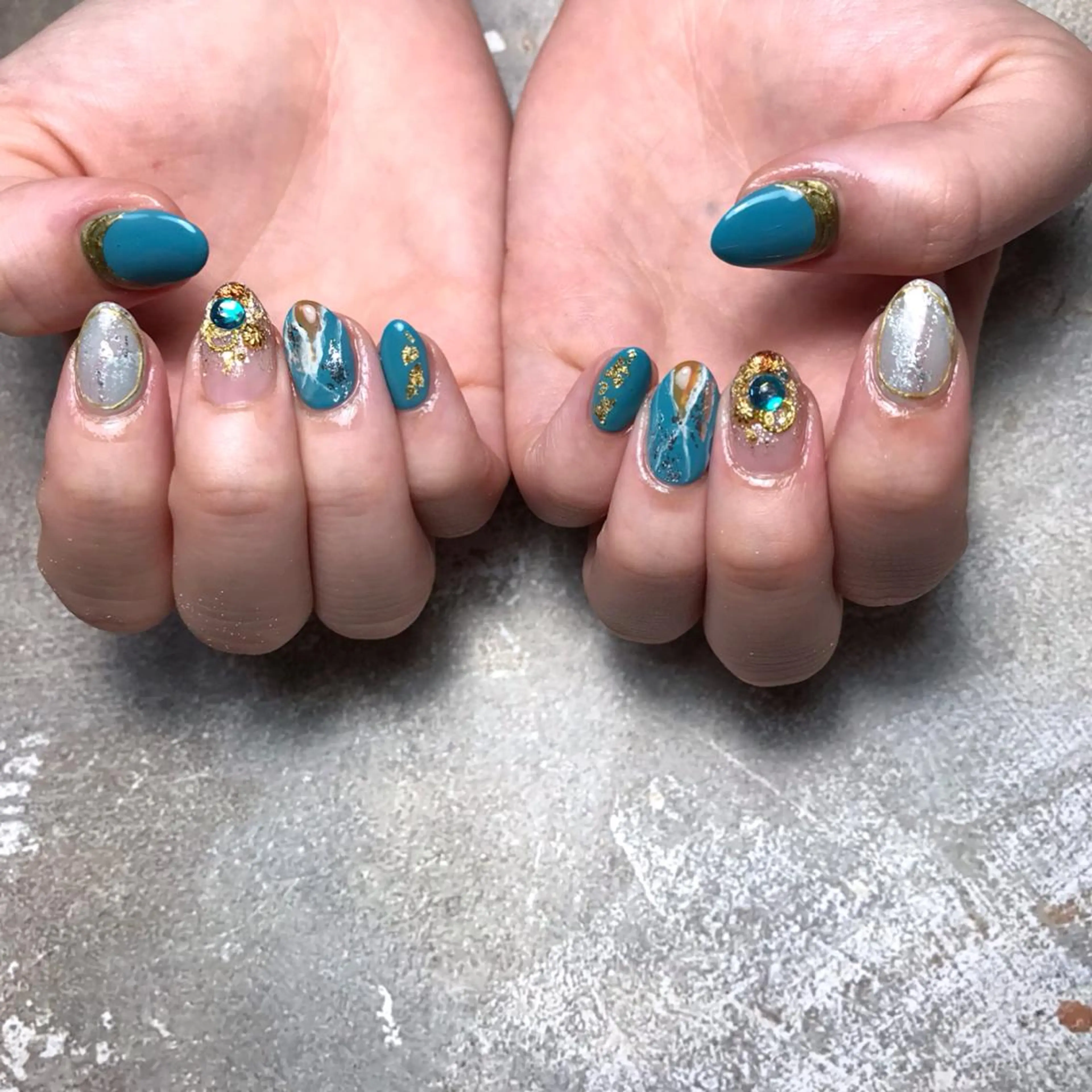 ネイル ハンドネイル 💅chainail _aiのネイルデザイン