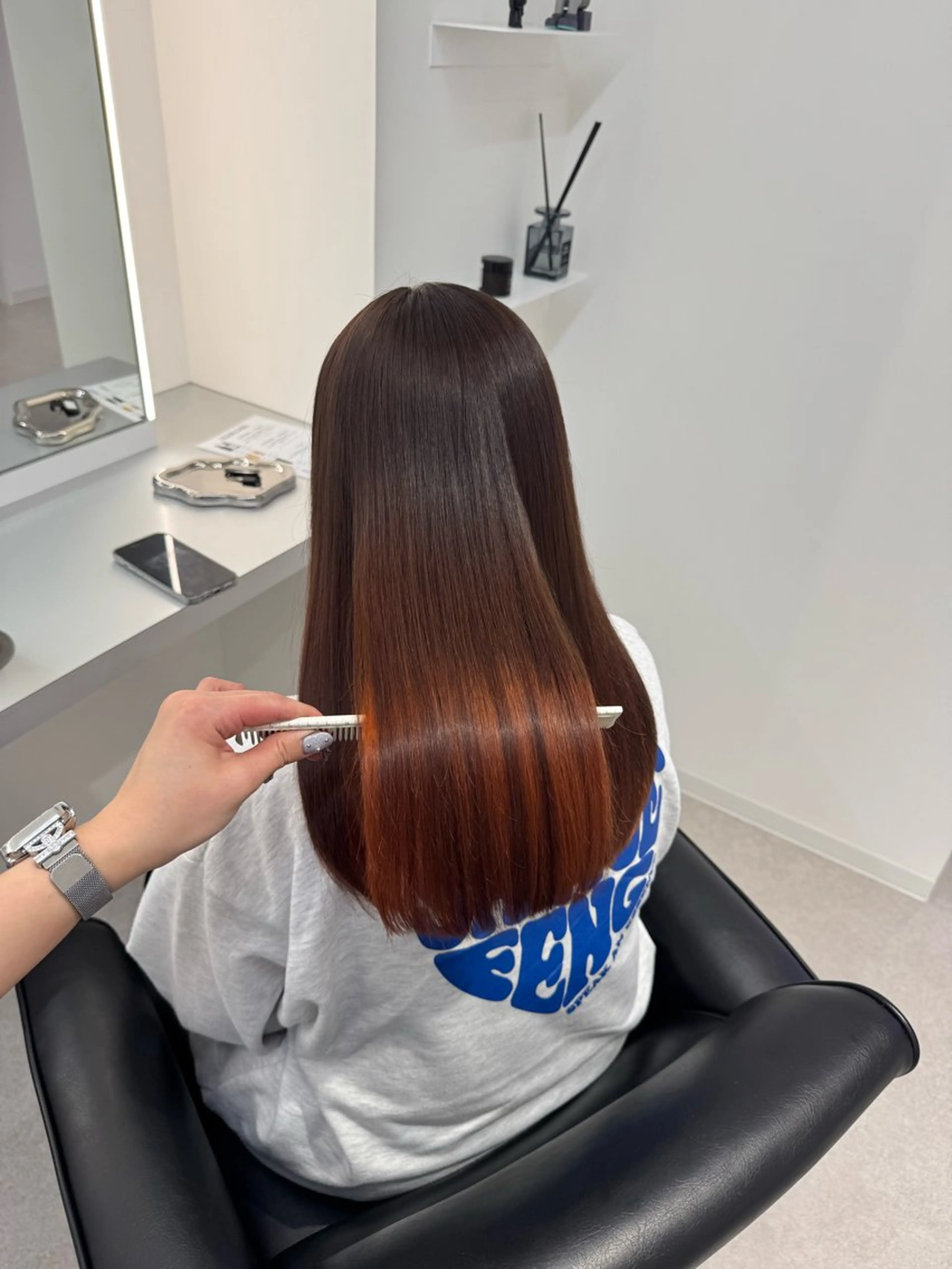 カラー ブリーチ/艶カラー 💎koharu💎のヘアスタイル