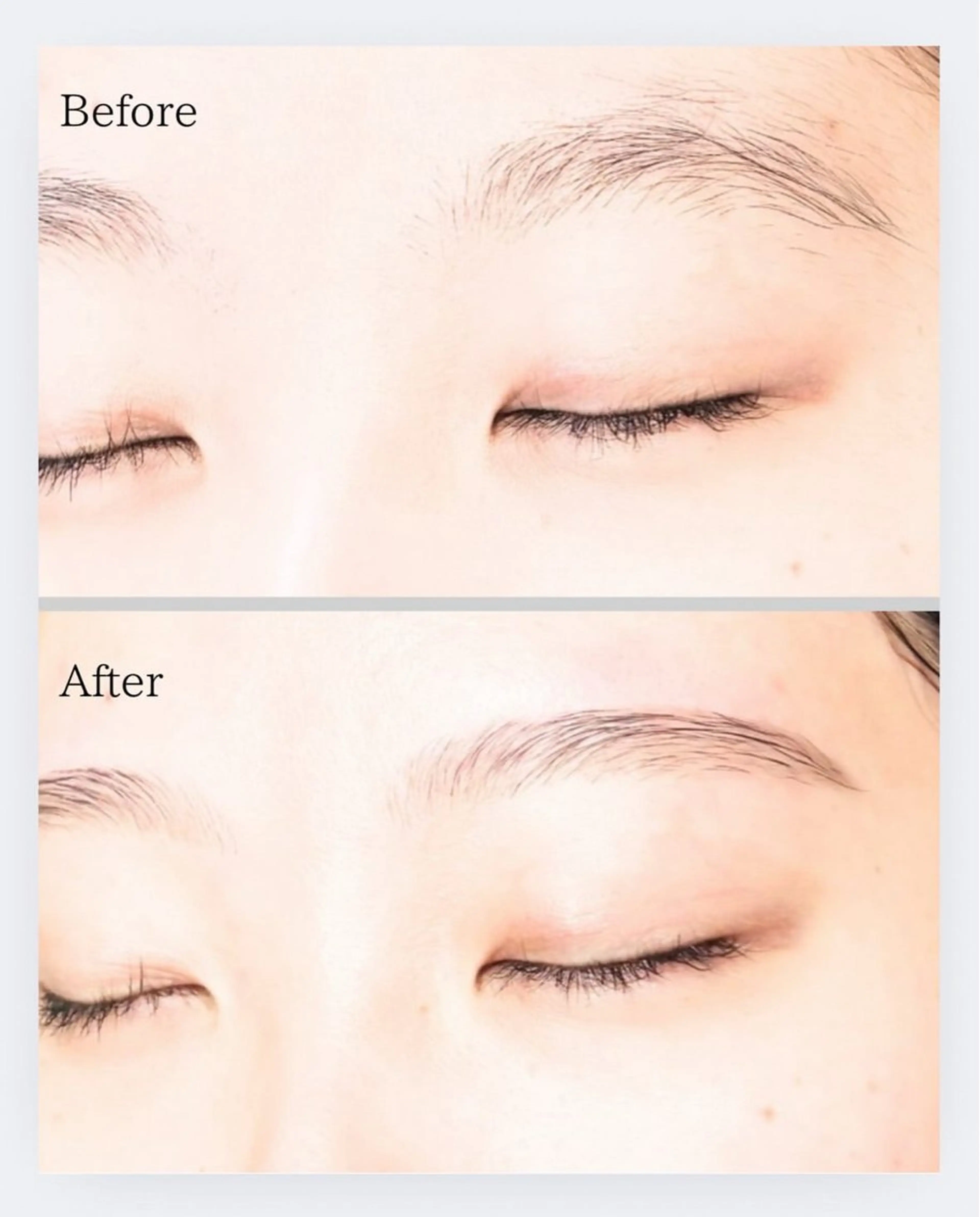 🔹First Brow Session（アイブロウWaxスタイリング） ➕ Flow Care （眉バーマ）🔹の写真