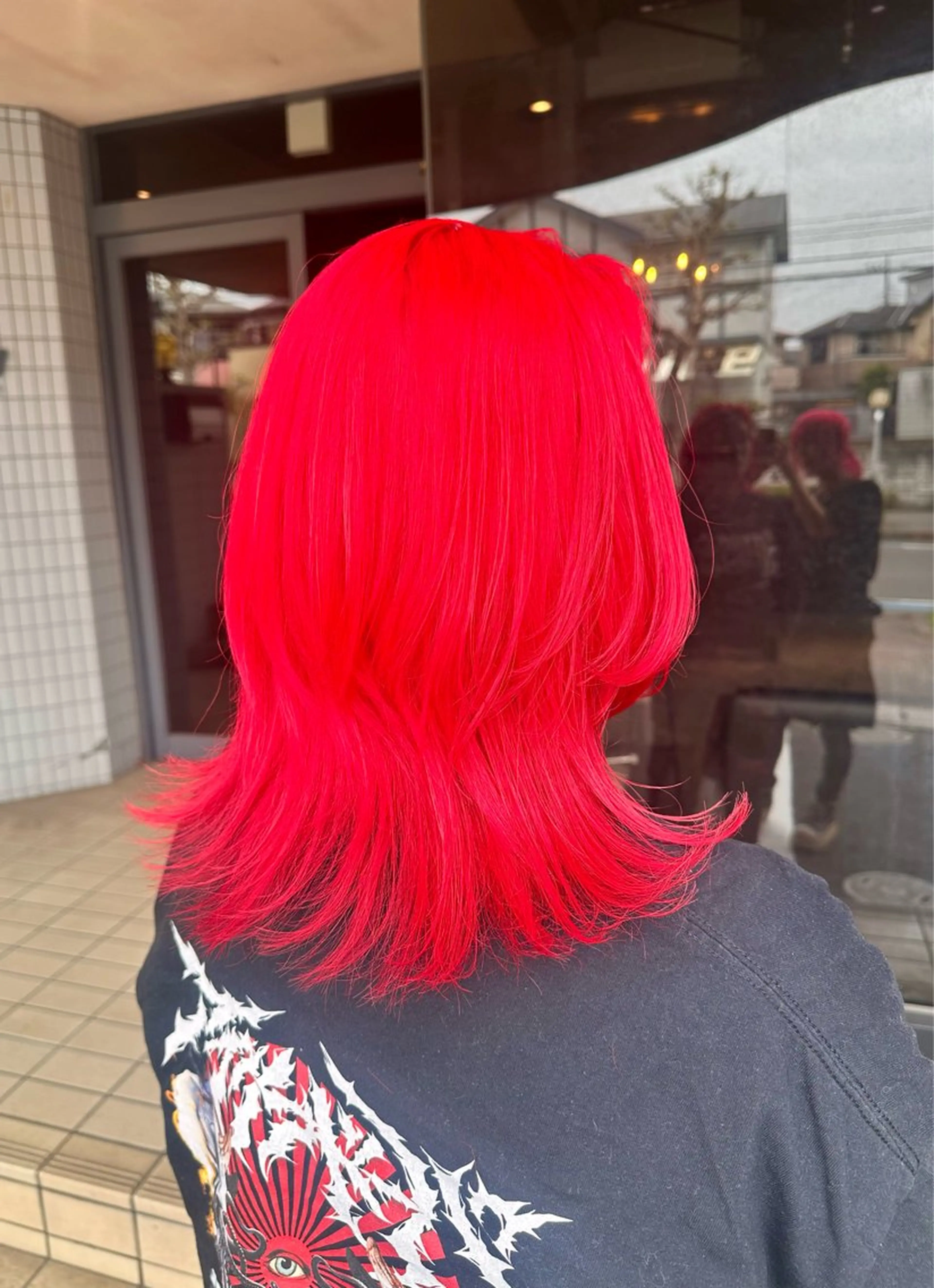 ミディアム タカツド ユウキのヘアスタイル
