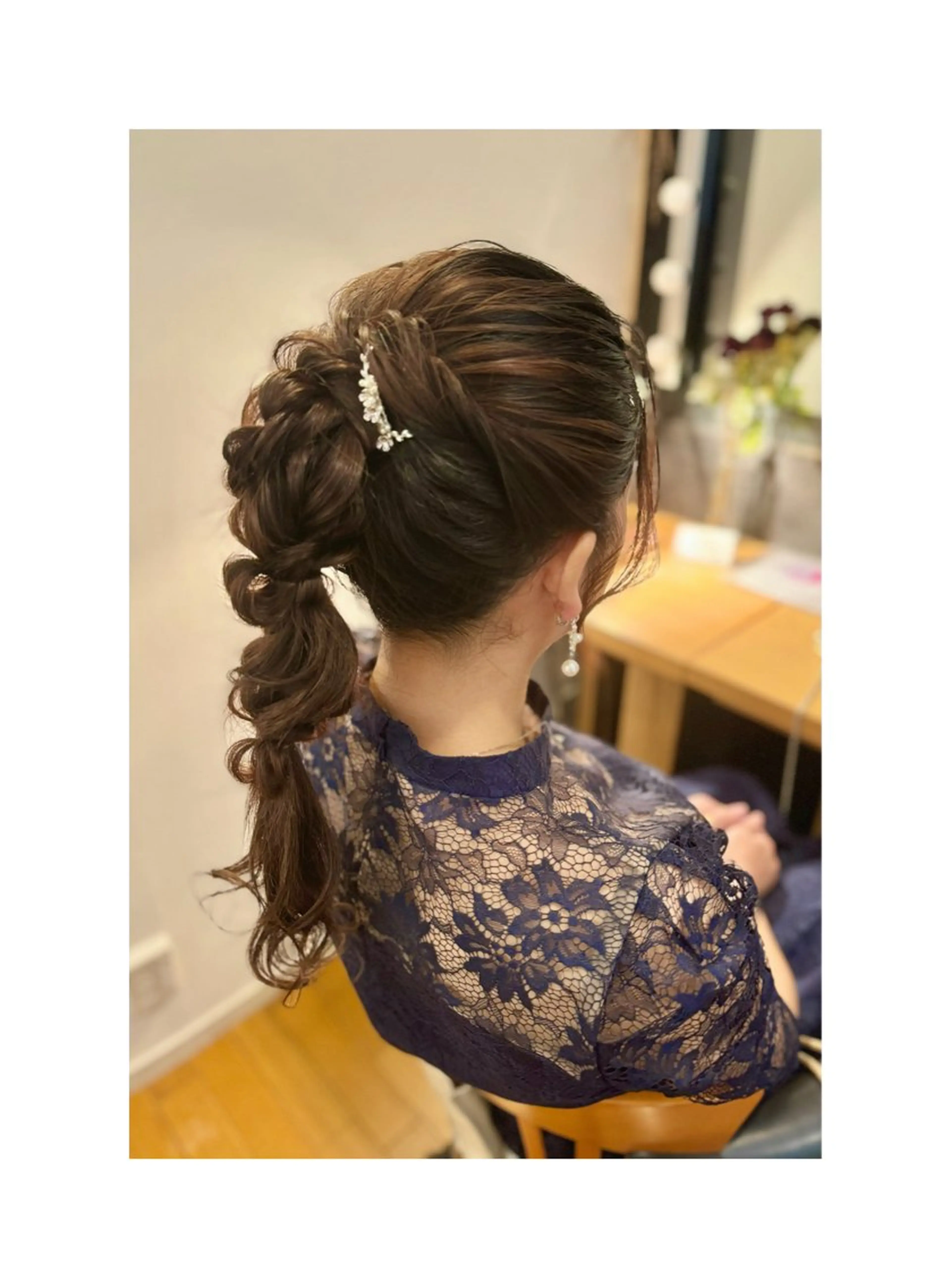 ロング ヘアセット 札幌円山ヘアメイク/ バーガスのその他イメージ