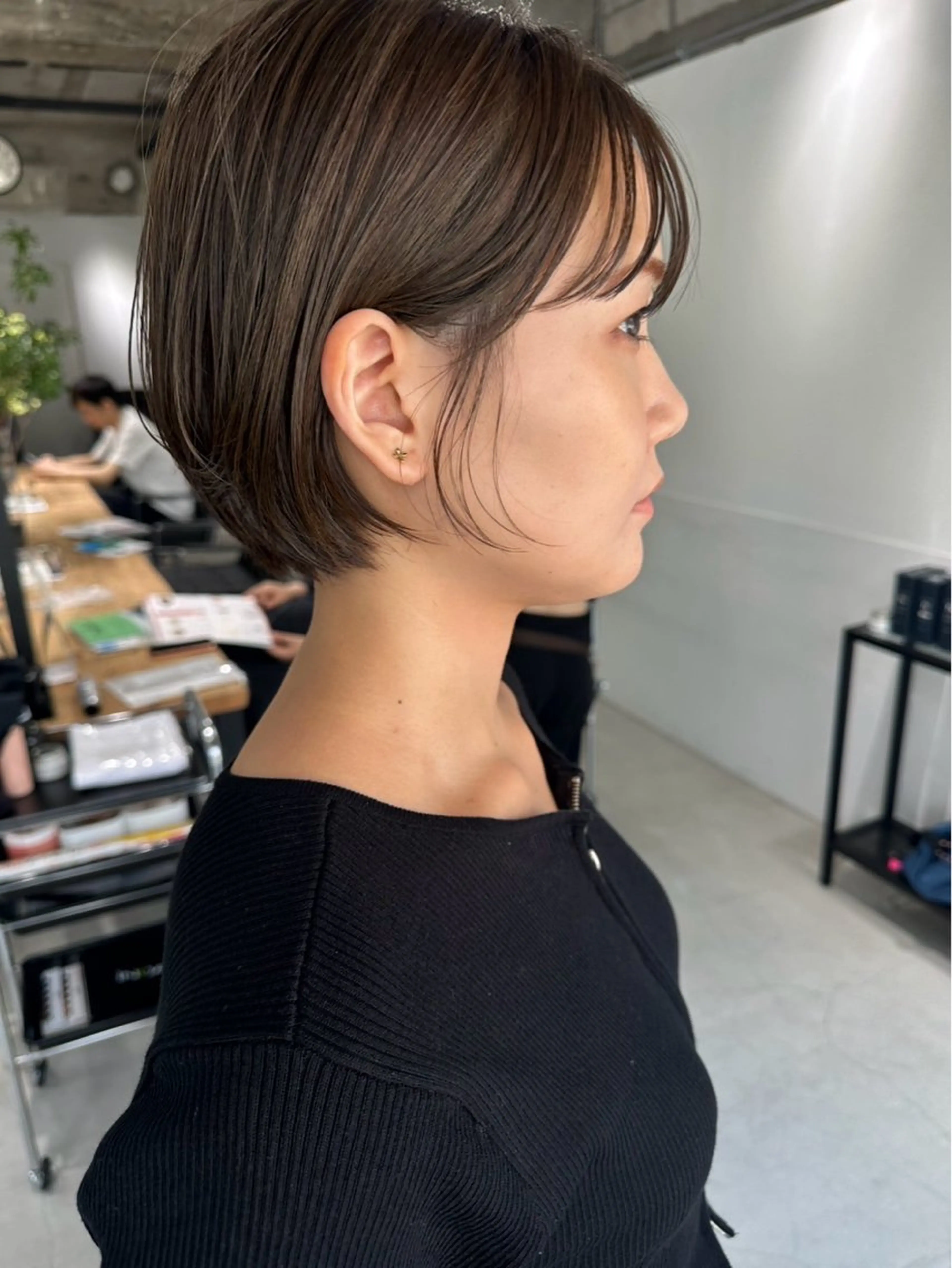 ショート 湯田 修永のヘアスタイル