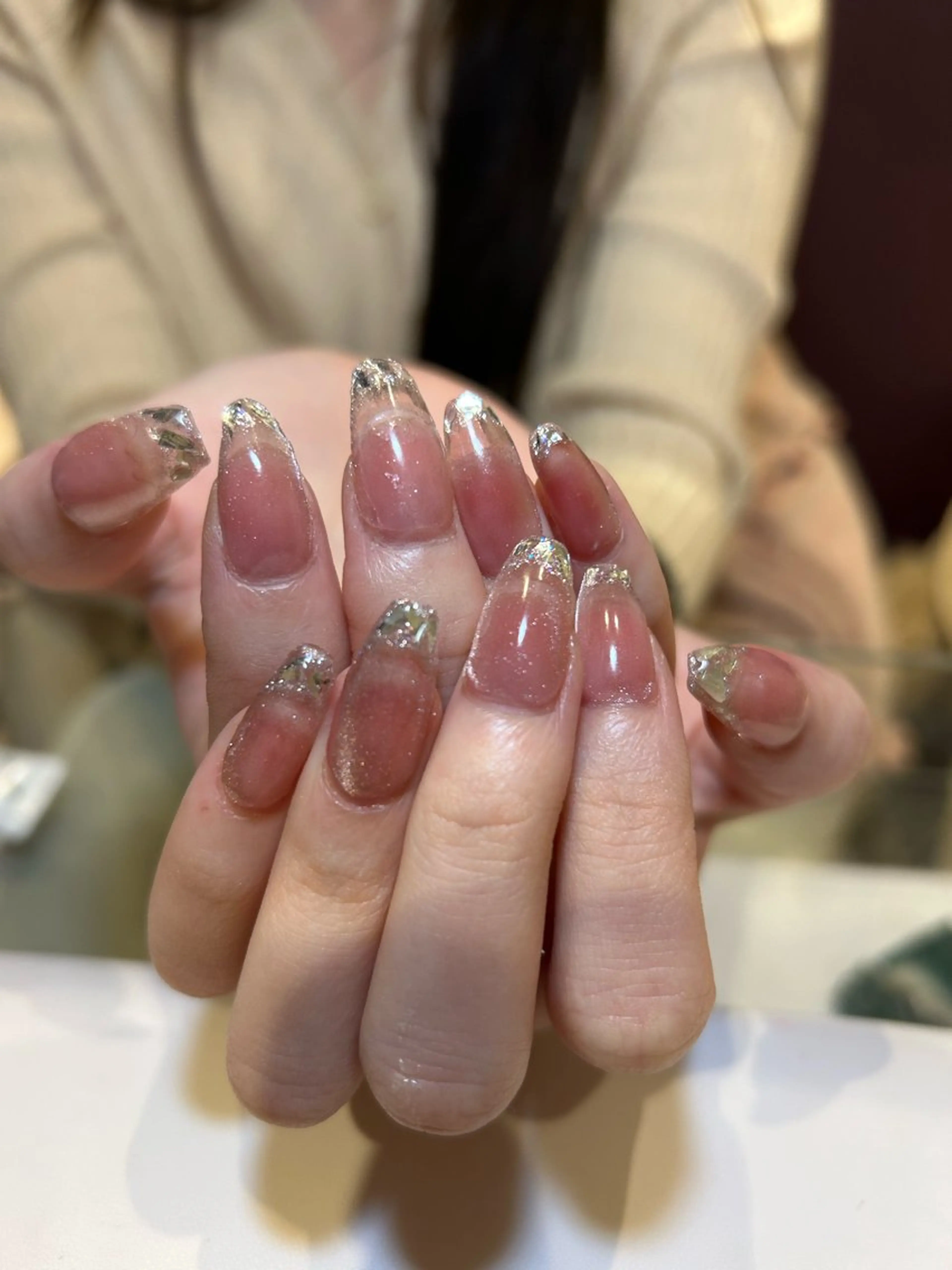 ネイル 持ち込み ハンドネイル ハンドケア Amys nail ハナのネイルデザイン