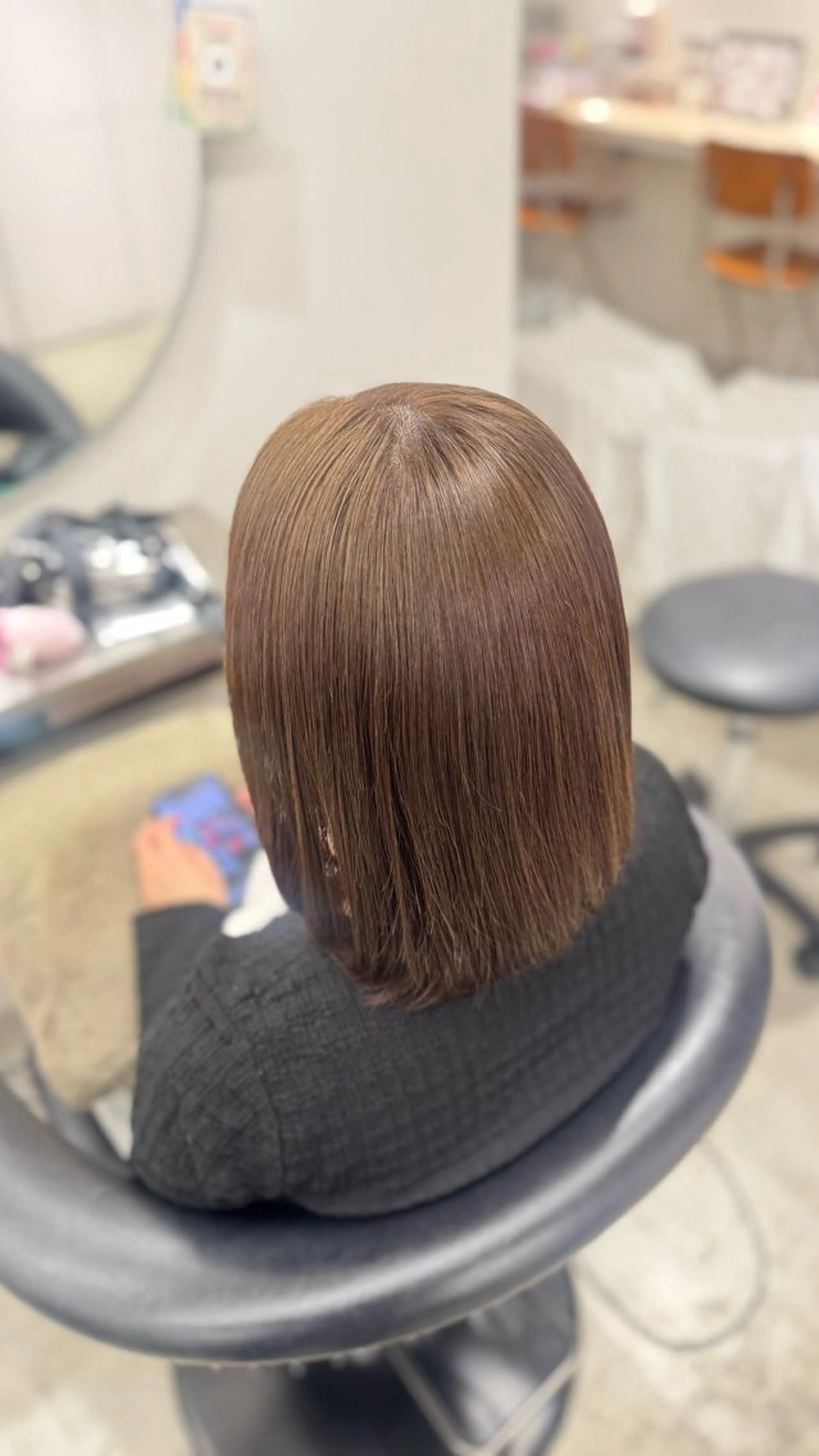 ミディアム ヘアカラー Yoshioka Sakiのヘアスタイル