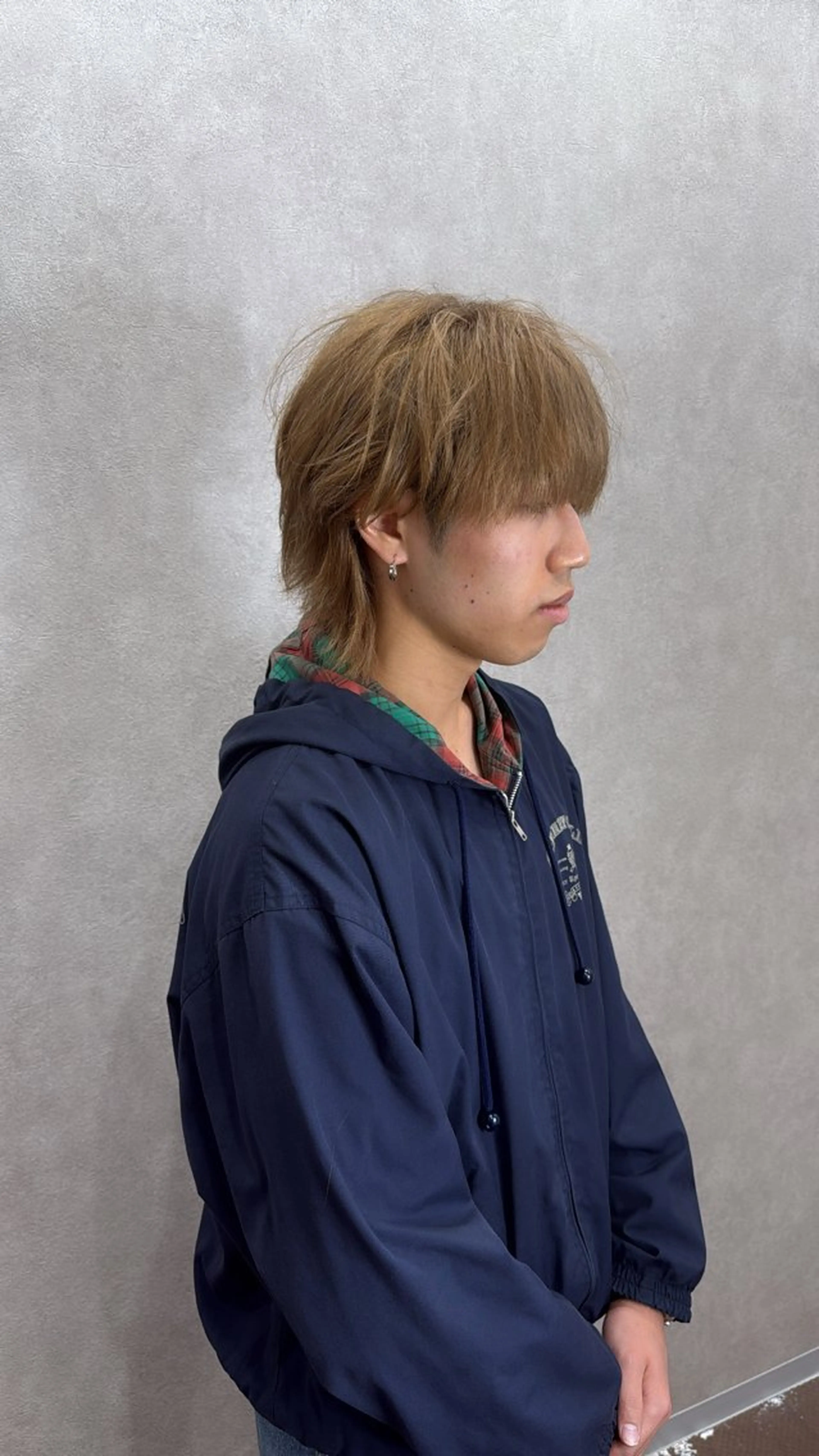 メンズ ヘアカラー 花野 郁登のヘアスタイル
