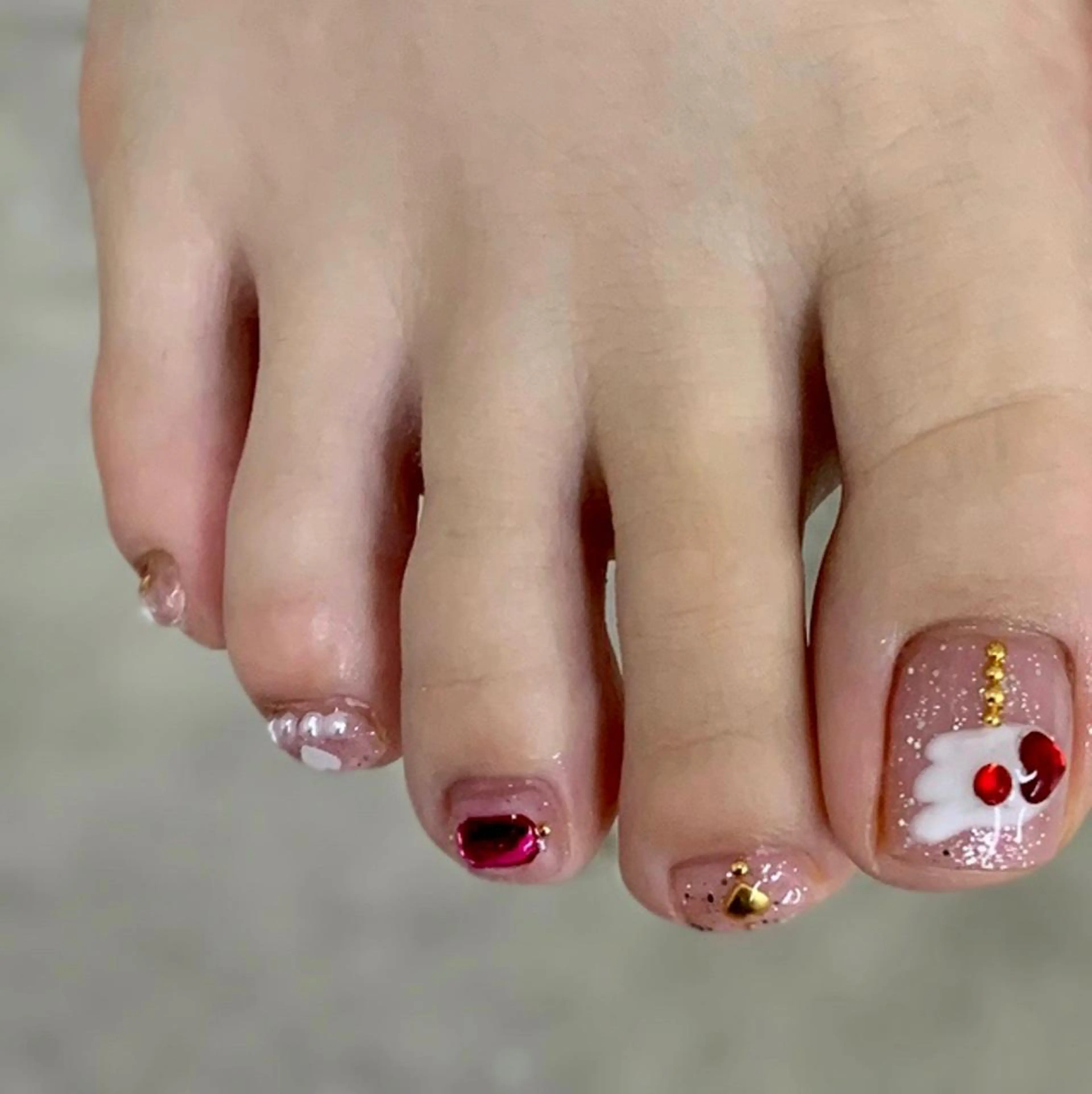 ネイル フットネイル アトリエ　ミモザ所属・いまむら あかりのネイルデザイン