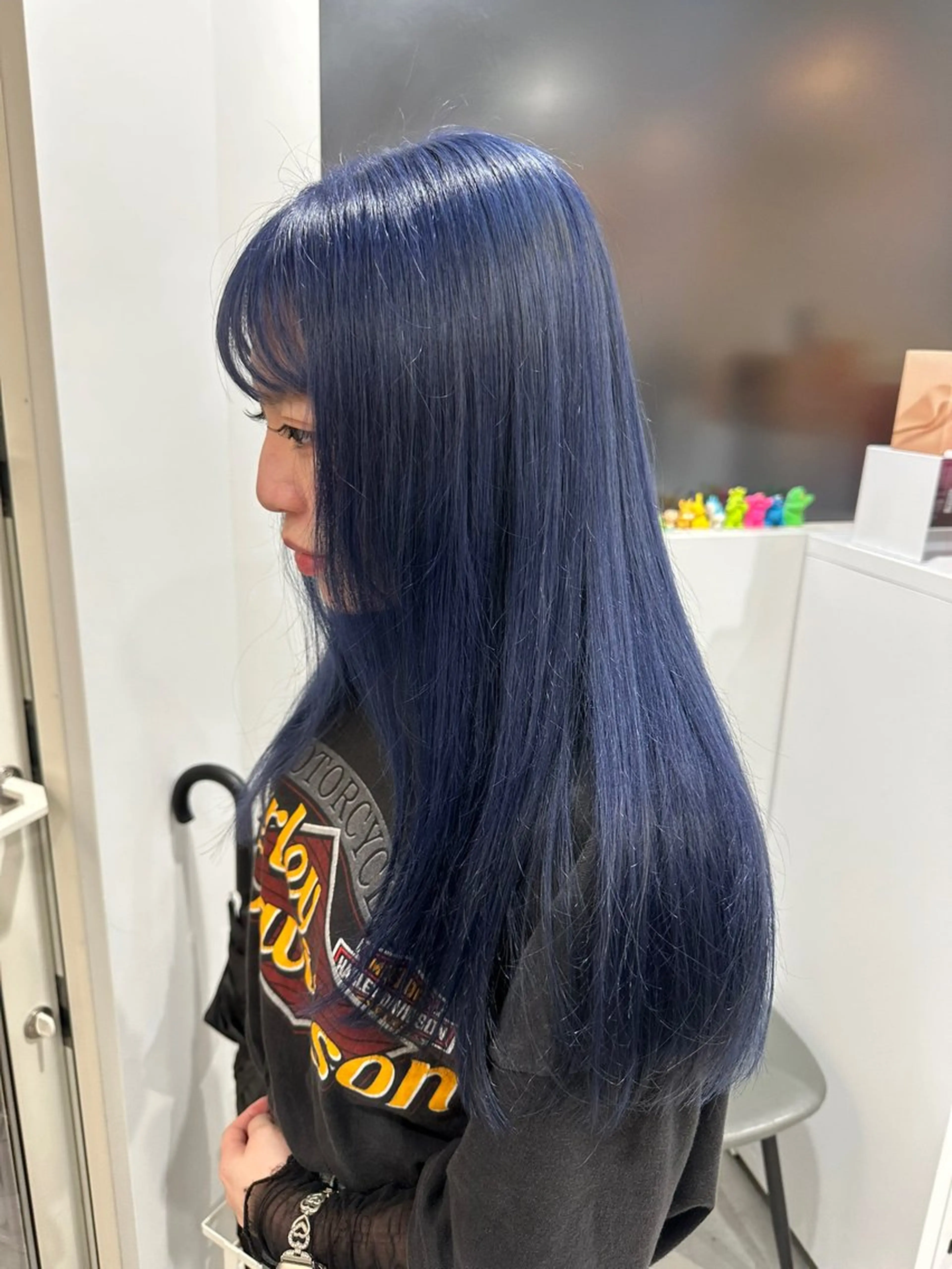 ロング ヘアカラー トリートメント 💜透明感カラー🌈 /森絵美莉⛄️❄️のヘアスタイル