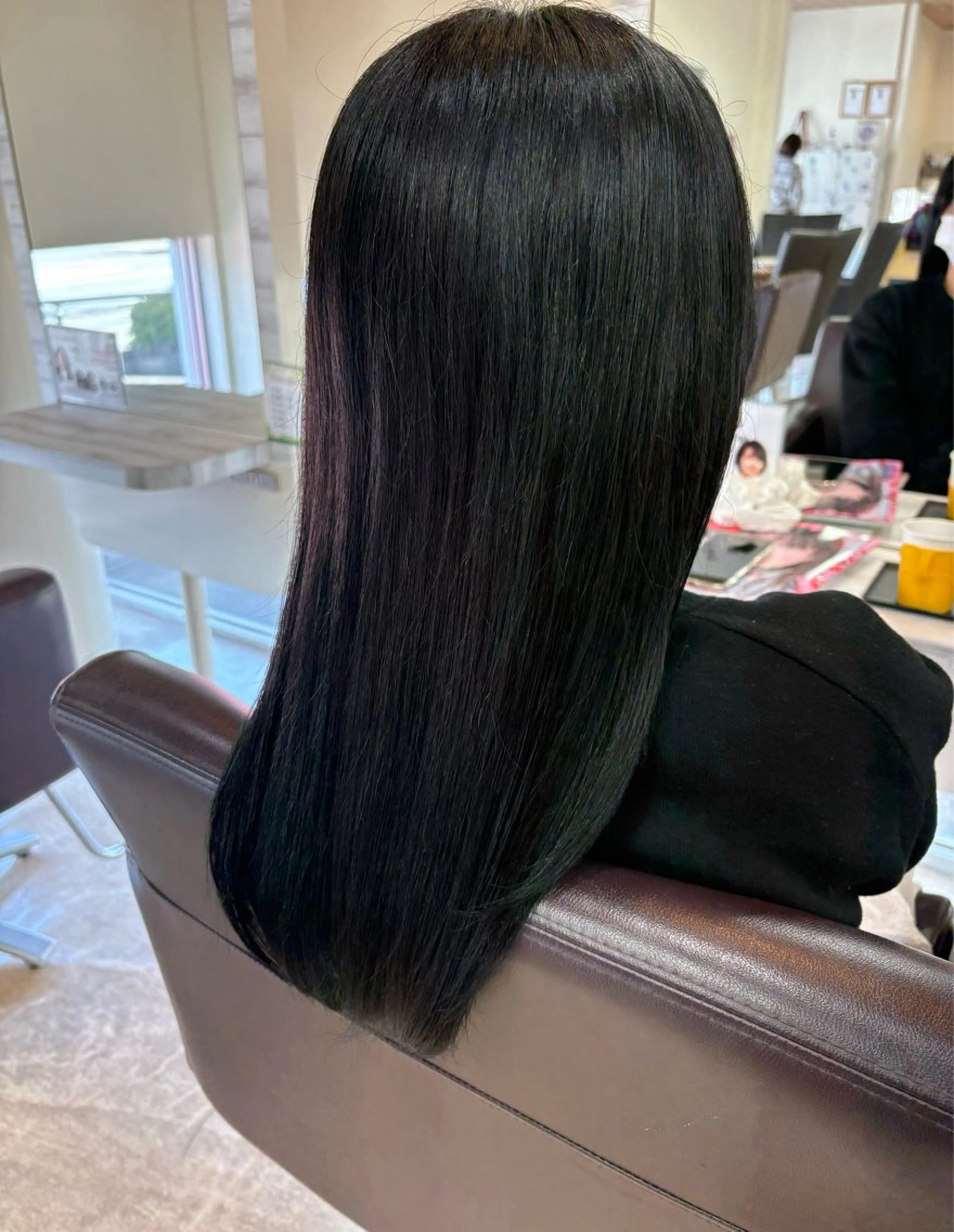 ロング カット ヘアカラー トリートメント 桜井 陸のヘアスタイル