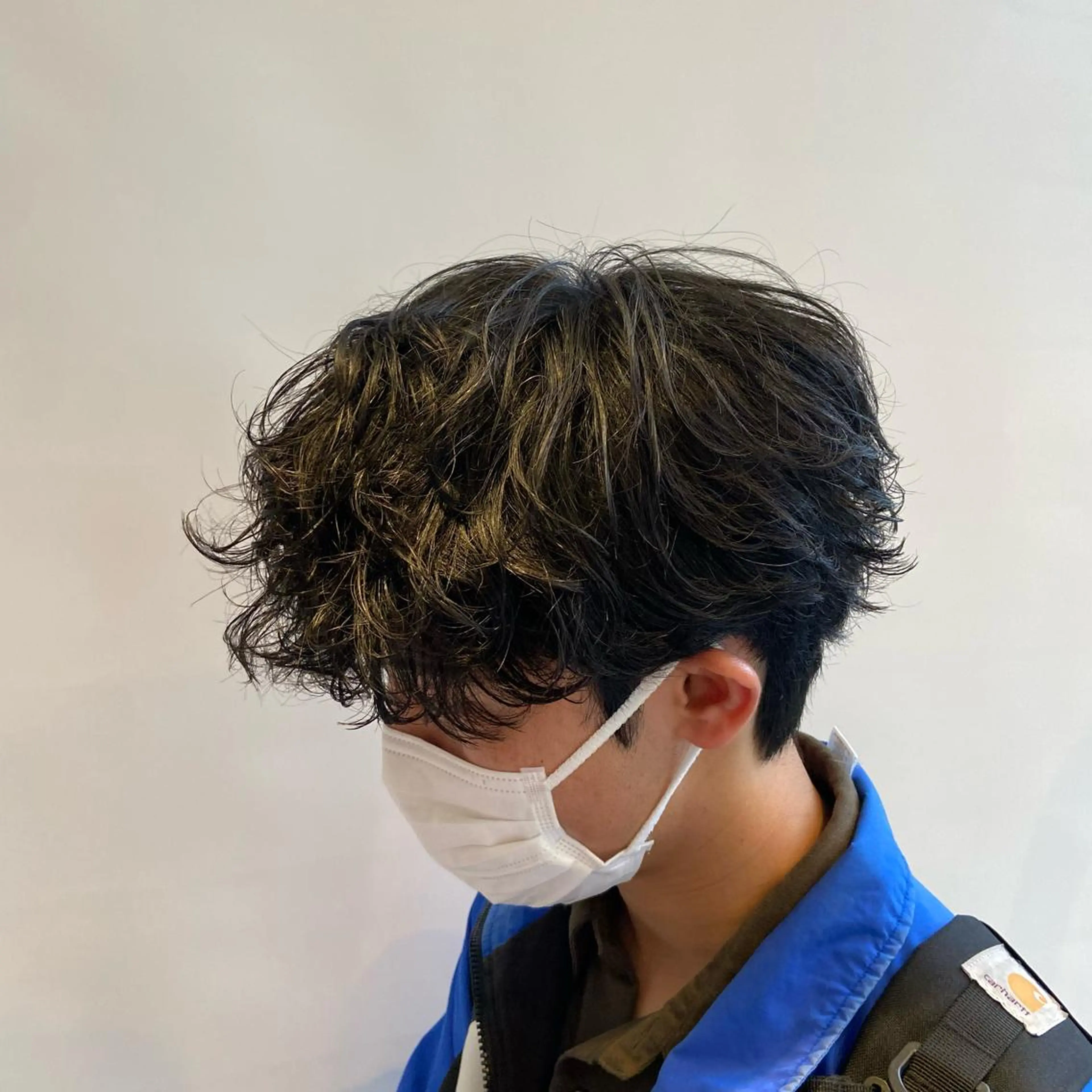 パーマ メンズ メンズパーマ カット パーマ トリートメント メンズ縮毛矯正 ♠️店長下平隼人のヘアスタイル