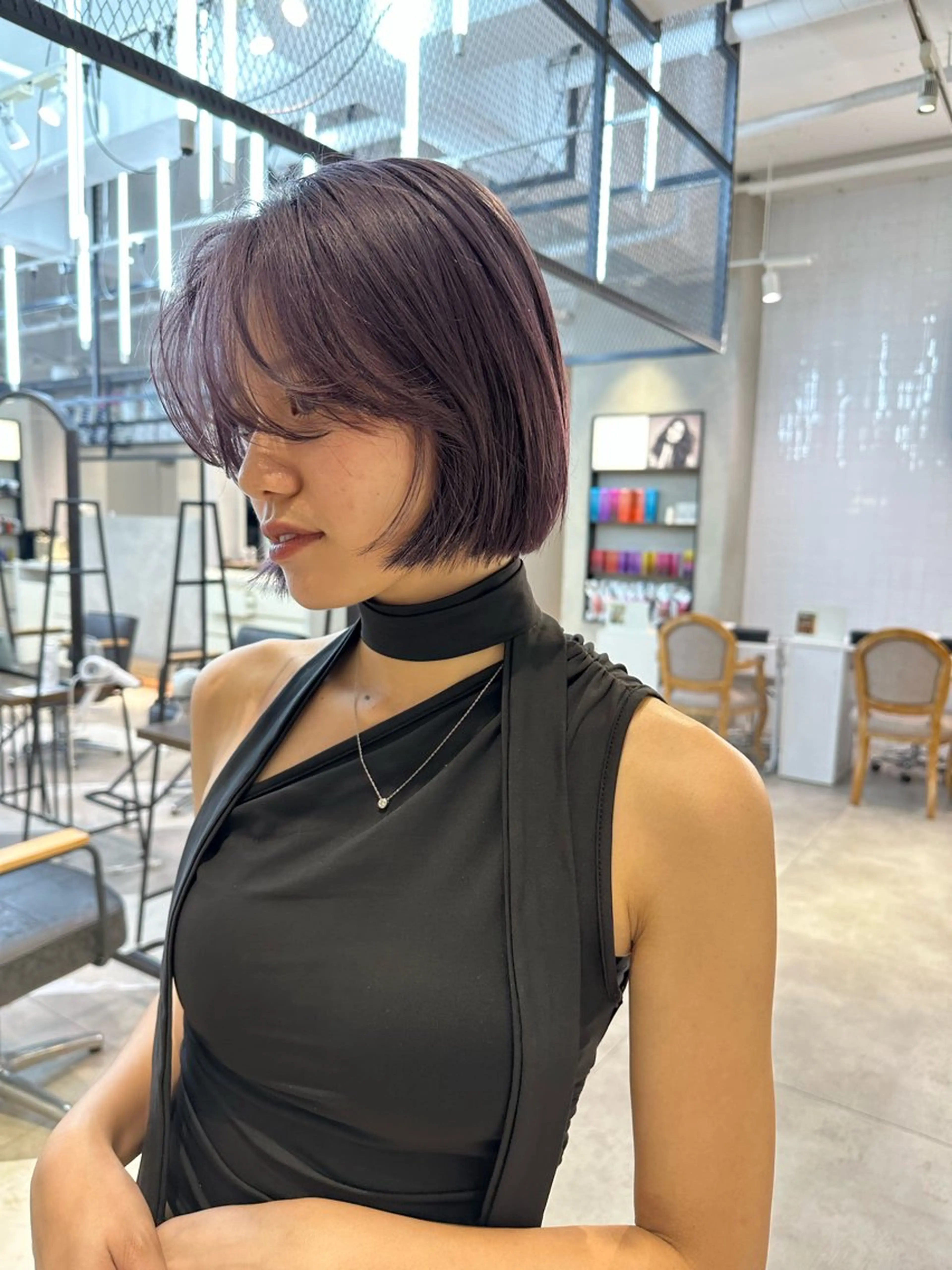 ミディアム 韓国ヘアメンズ・レデ ィース特化ミクのヘアスタイル