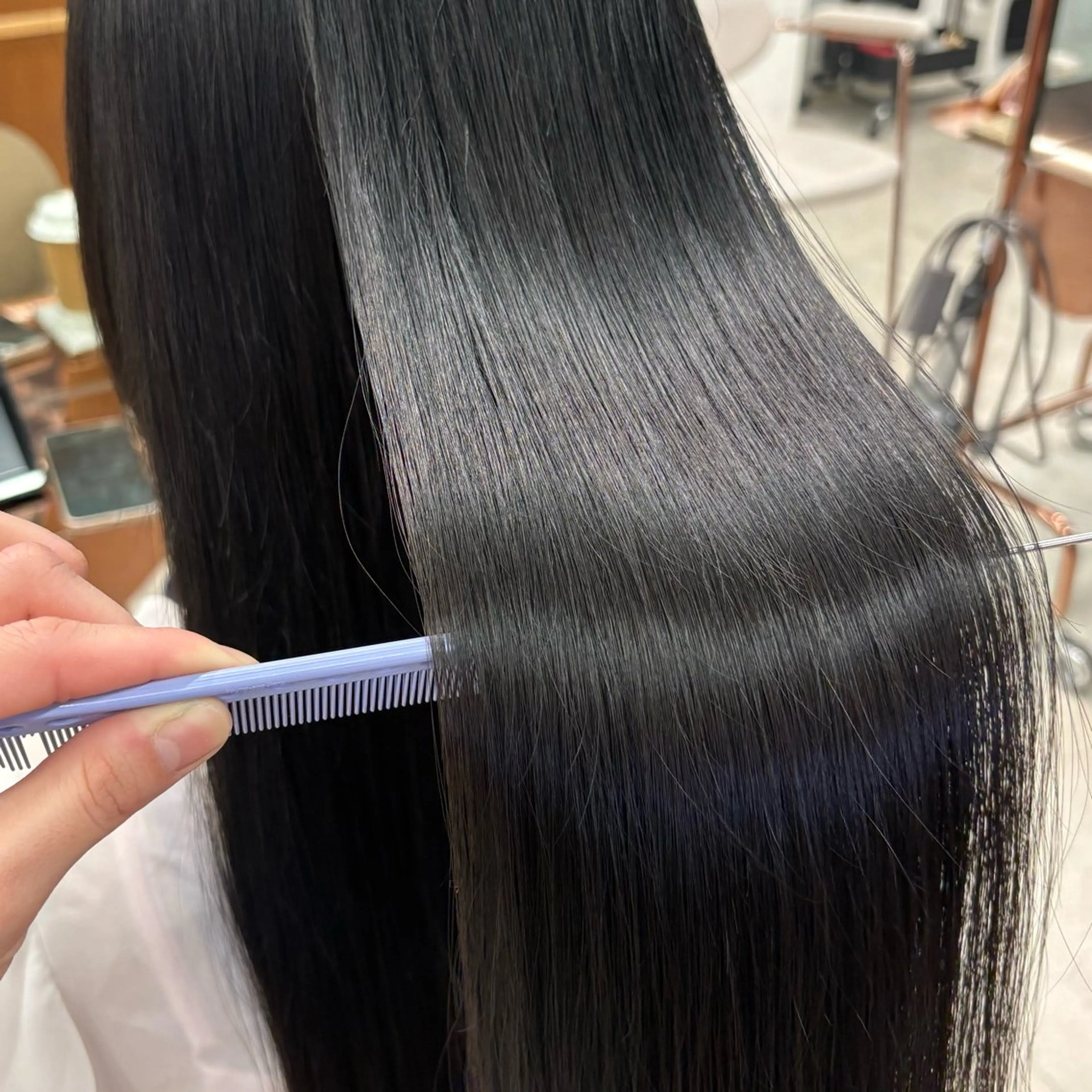 【🫧乾かすだけでうるツヤ髪に🫧】美髪縮毛矯正💆🏻‍♀️の写真